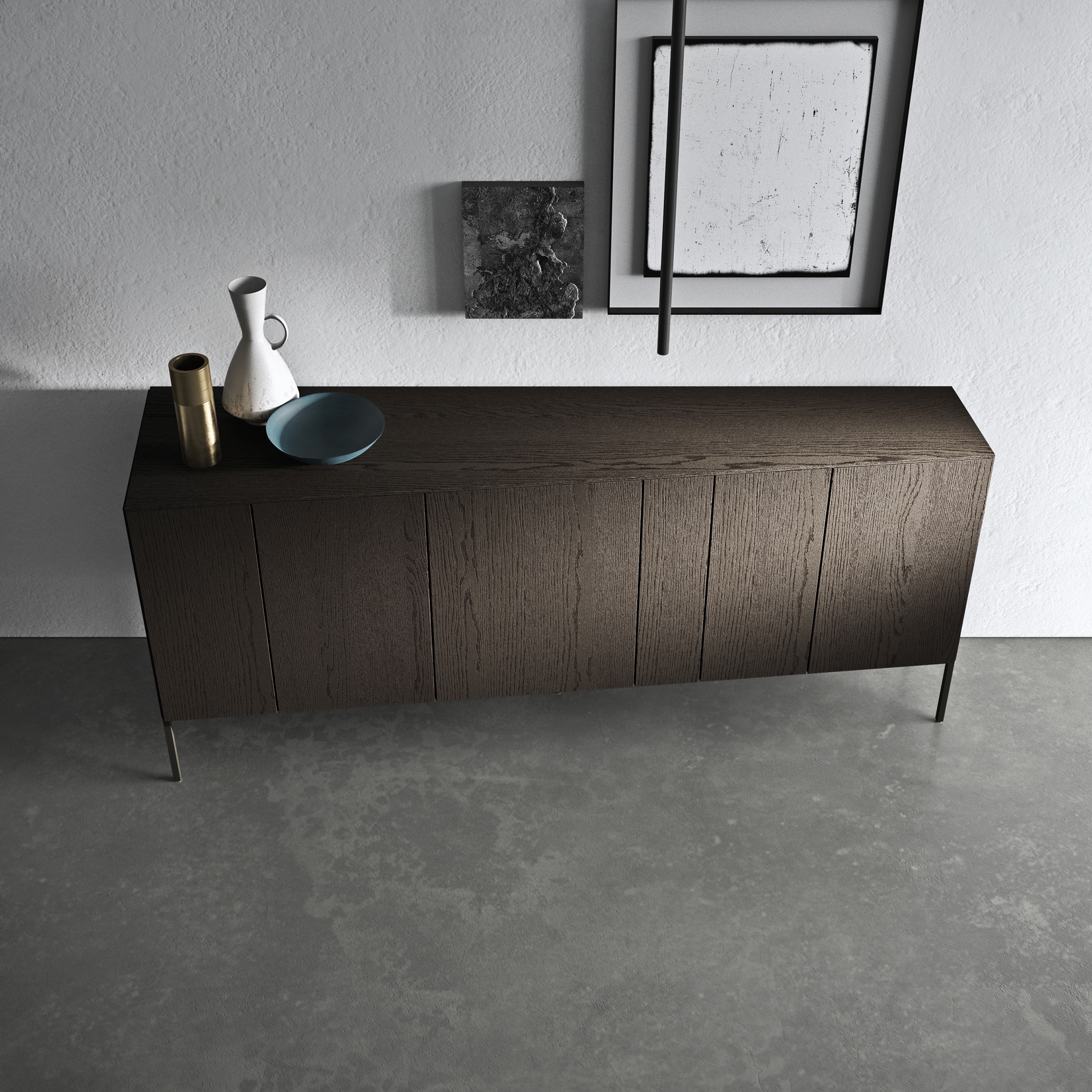 Display product InclinART sideboards from manufacturer Presotto