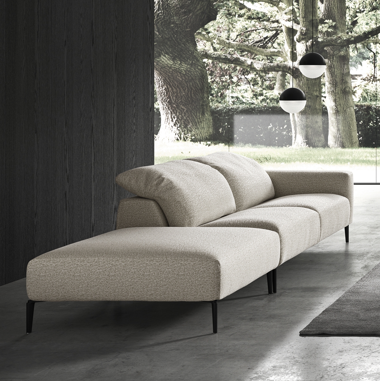 Vertoon produk Serse Sofa van vervaardiger Presotto
