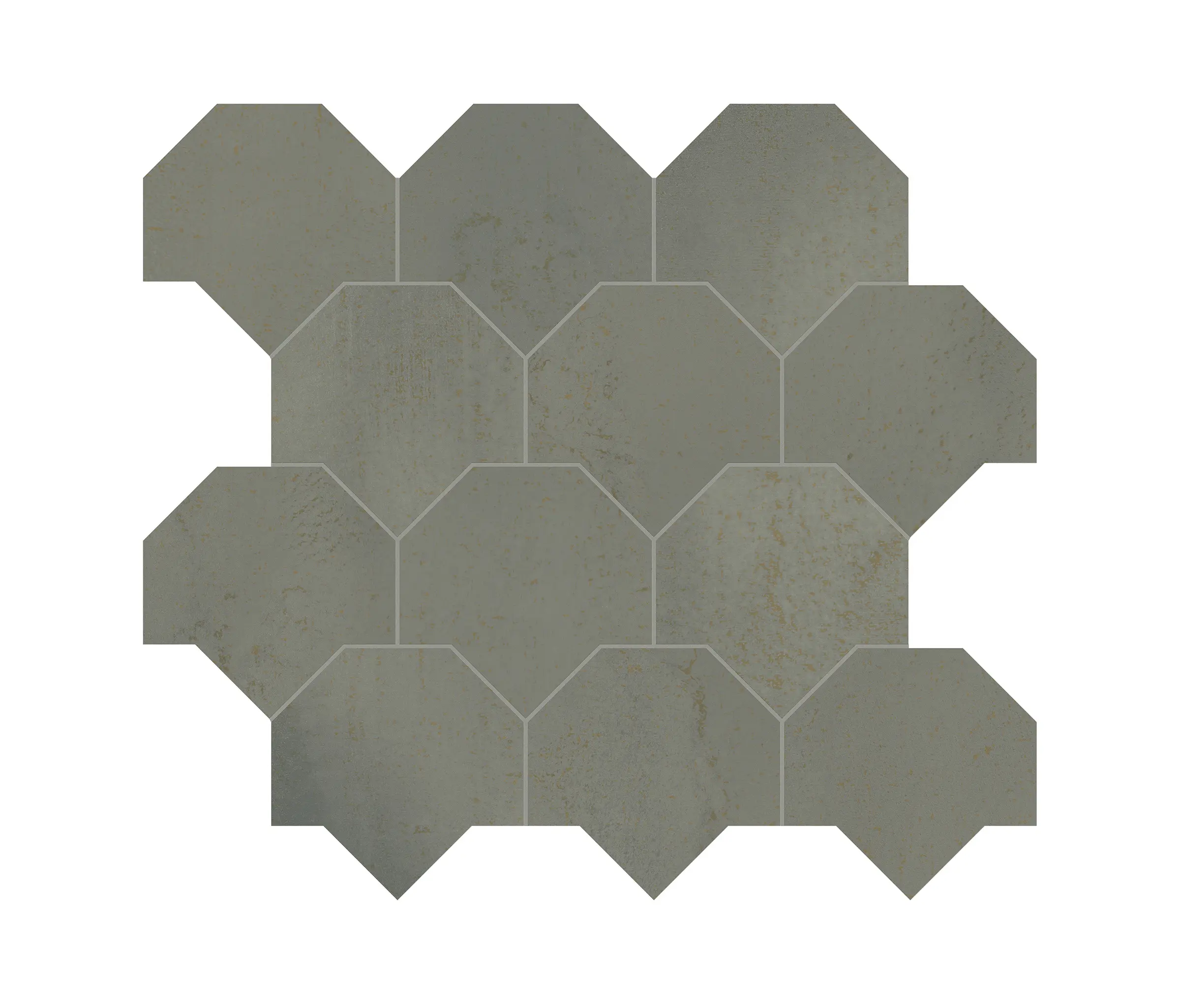 Marca Corona - Vulcanica | Grafite Tessere Scaglie 43,9x49,3