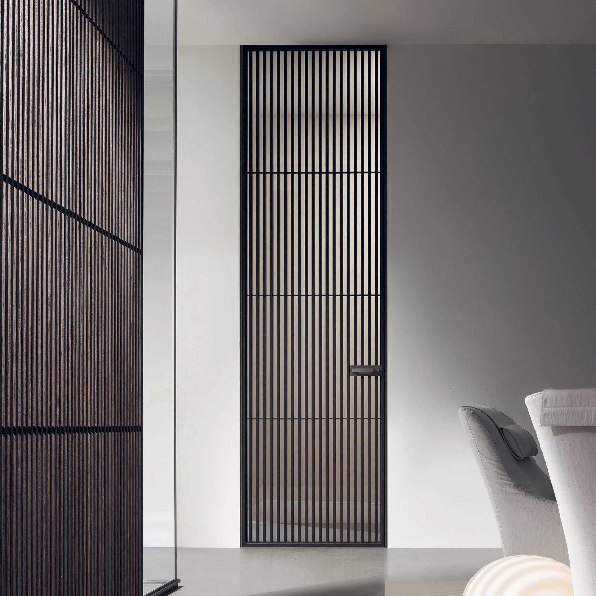 Display product Sail Swing Door from manufacturer Rimadesio