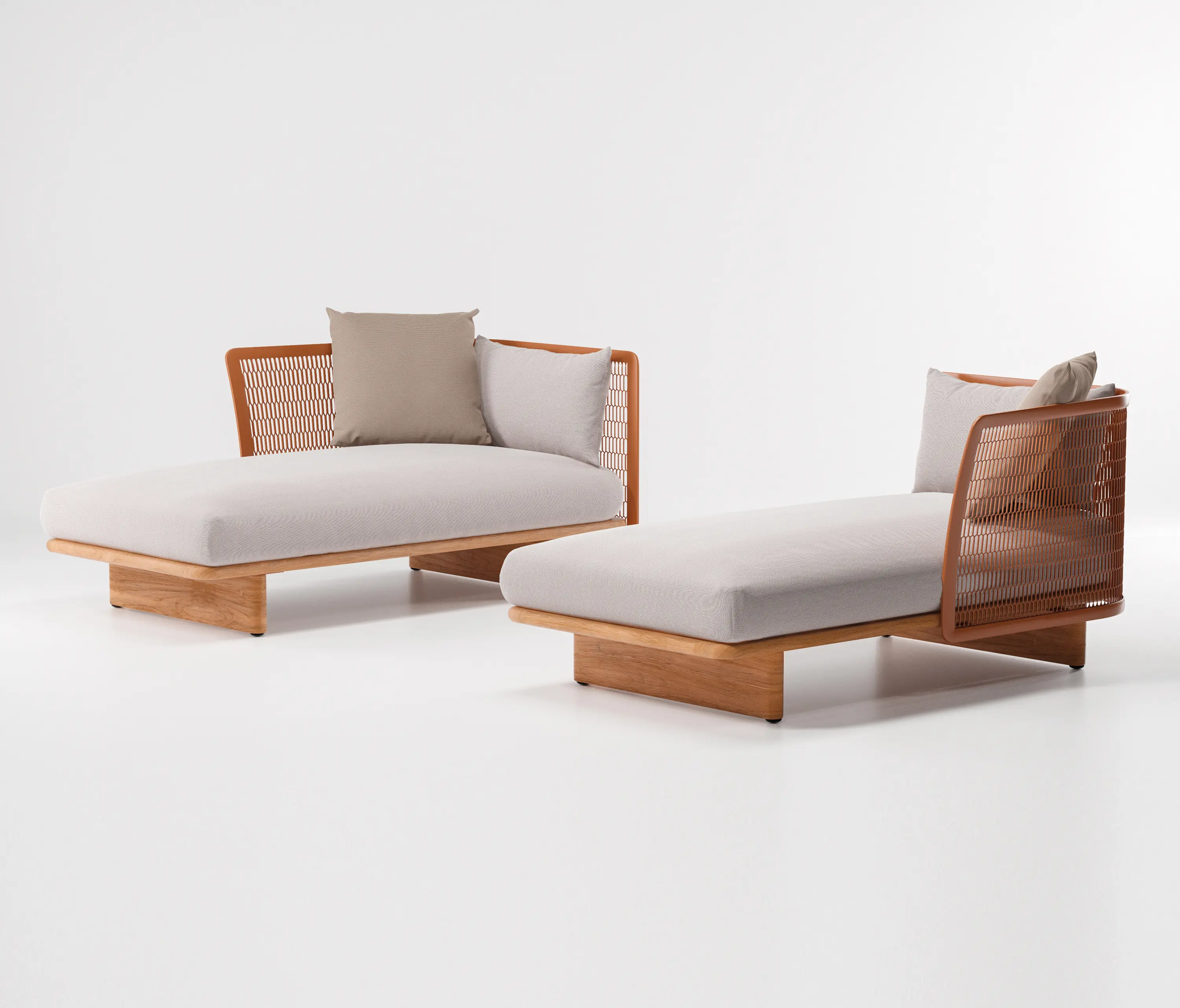 KETTAL - Mesh chaiselongue