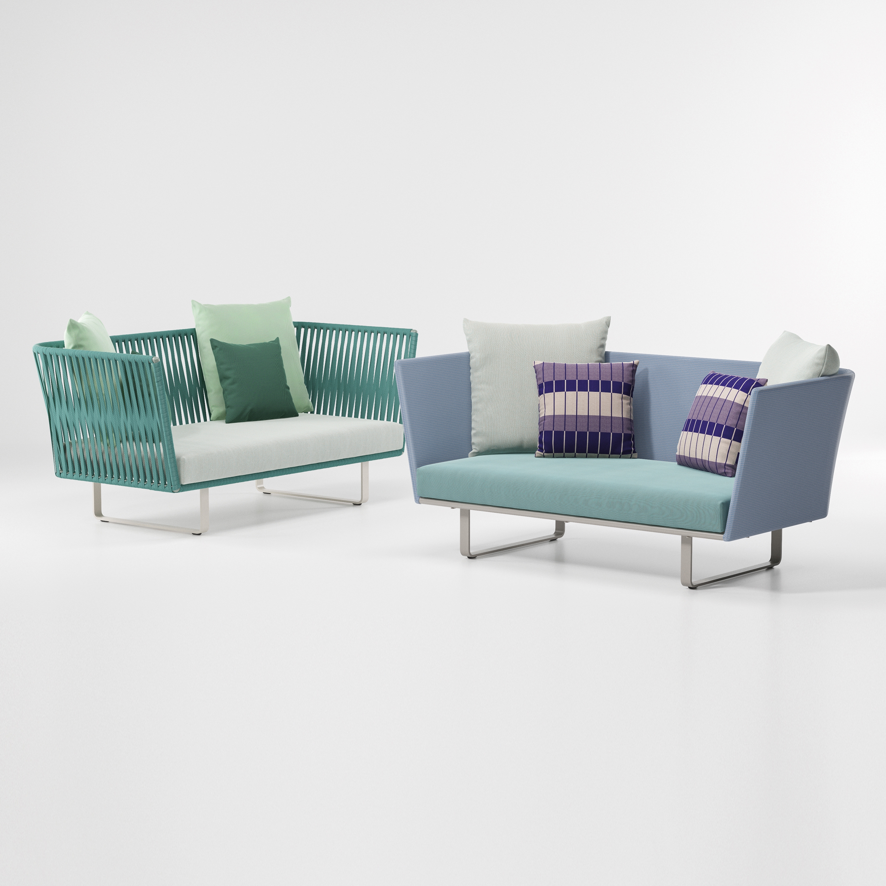 Display product Bitta 2 seater sofa from manufacturer KETTAL