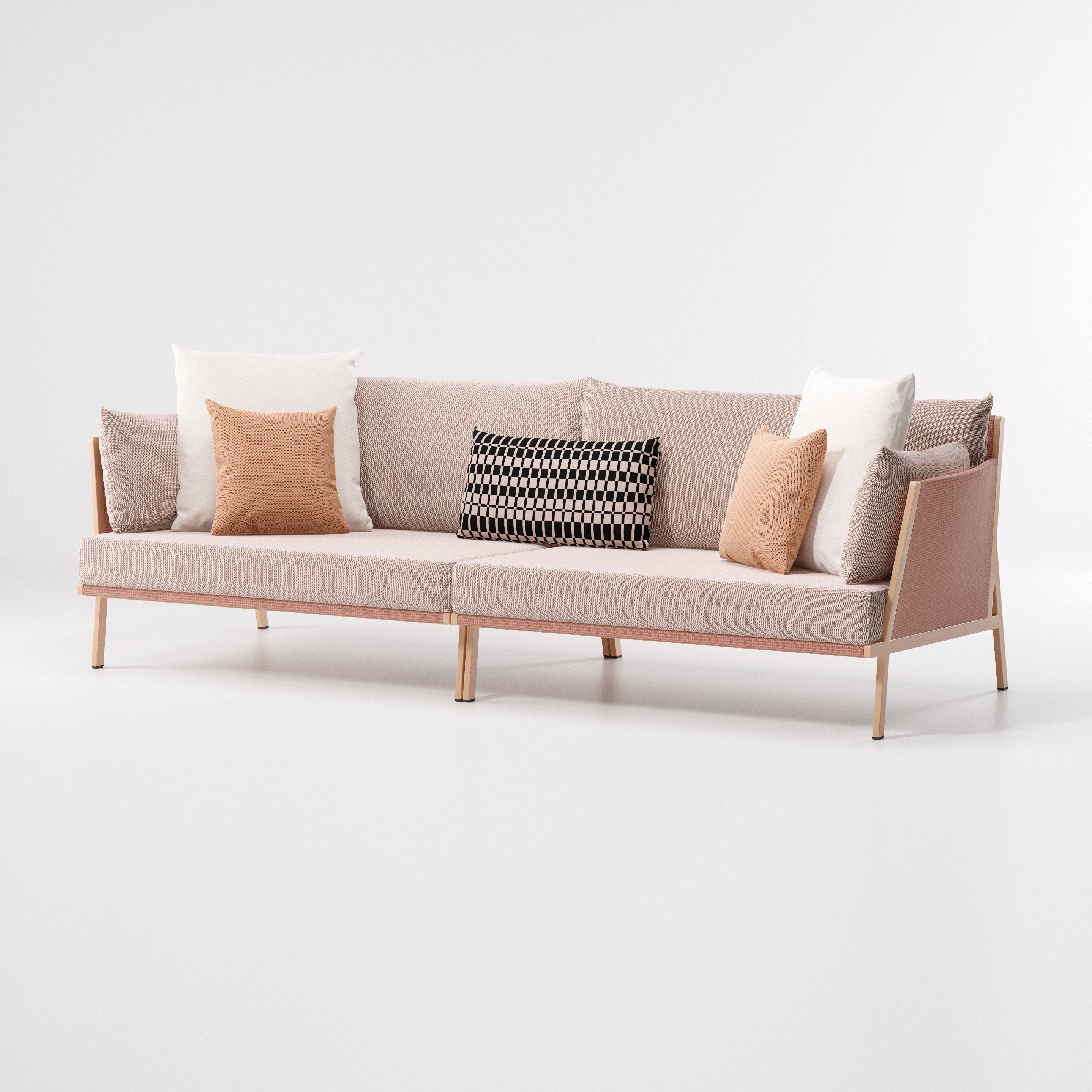 Display product Vieques 3 seater sofa from manufacturer KETTAL
