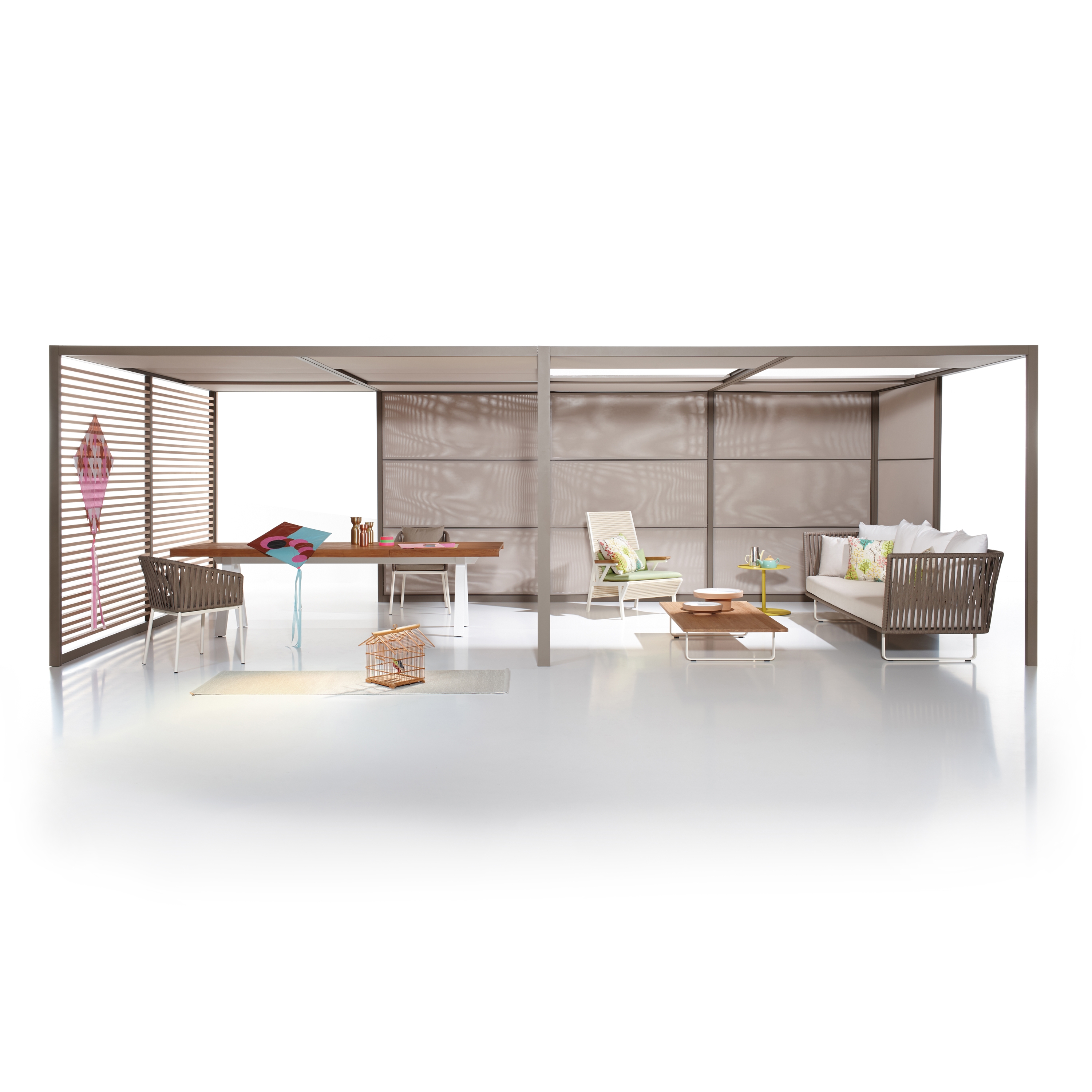 Display product Pavillions double pavilion l from manufacturer KETTAL