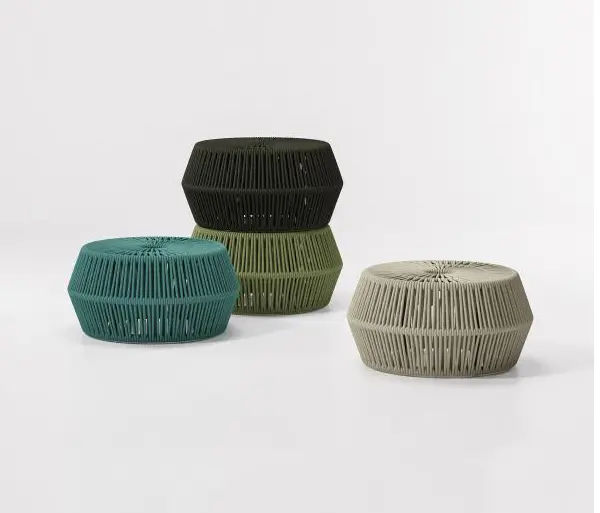 KETTAL - Objects zigzag pouf