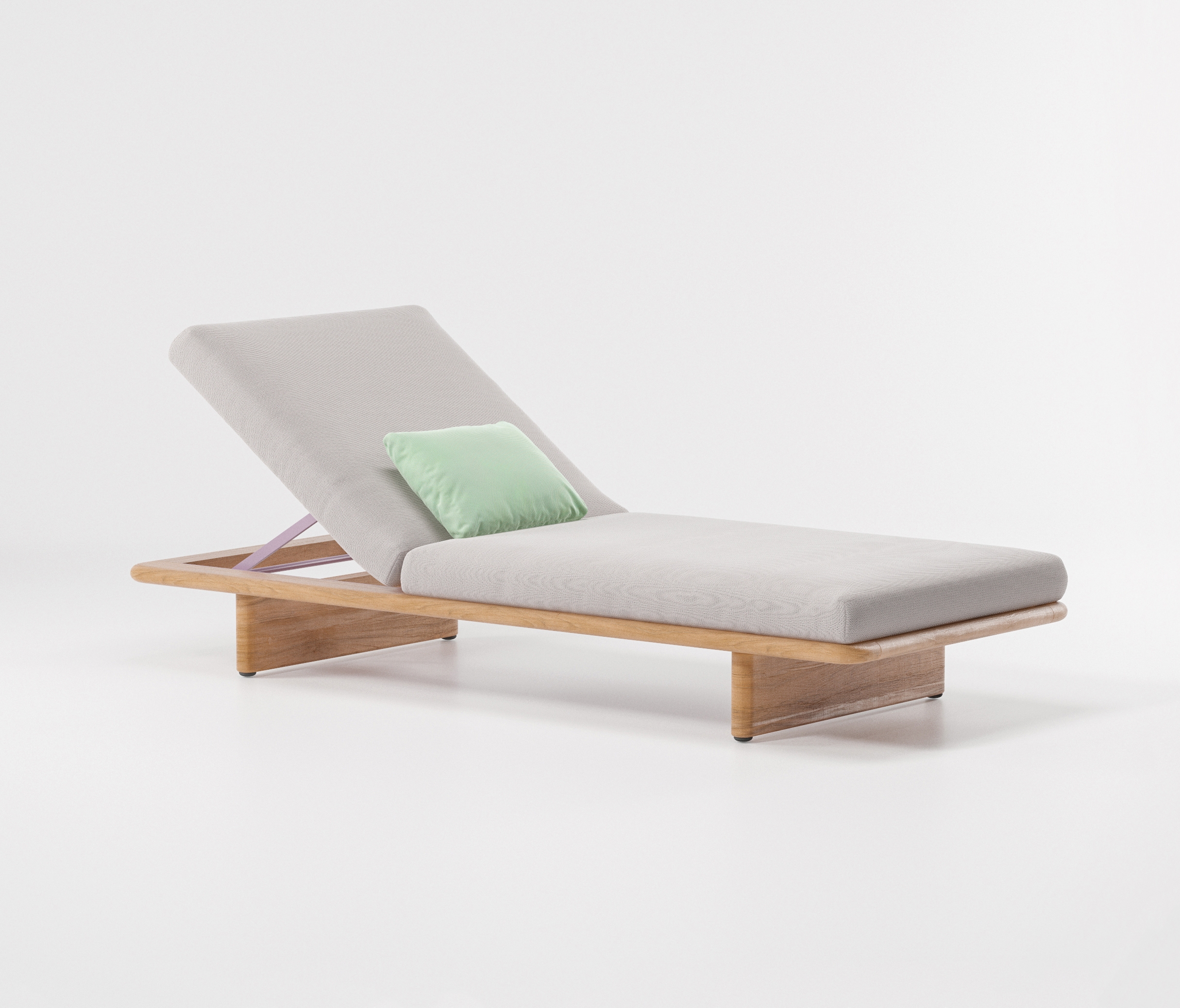 Vertoon produk Mesh deckchair van vervaardiger KETTAL
