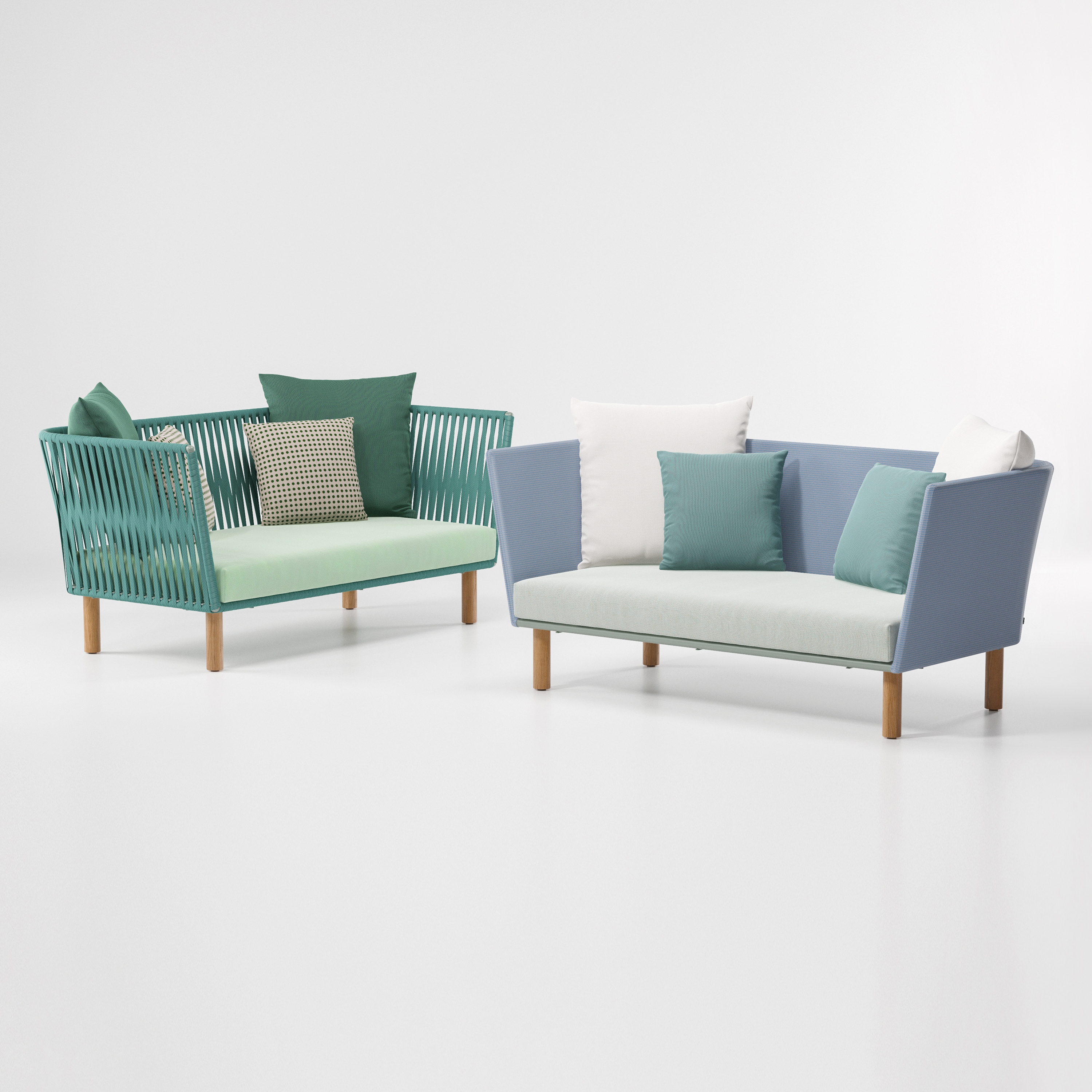 Display product Bitta 2 seater sofa from manufacturer KETTAL