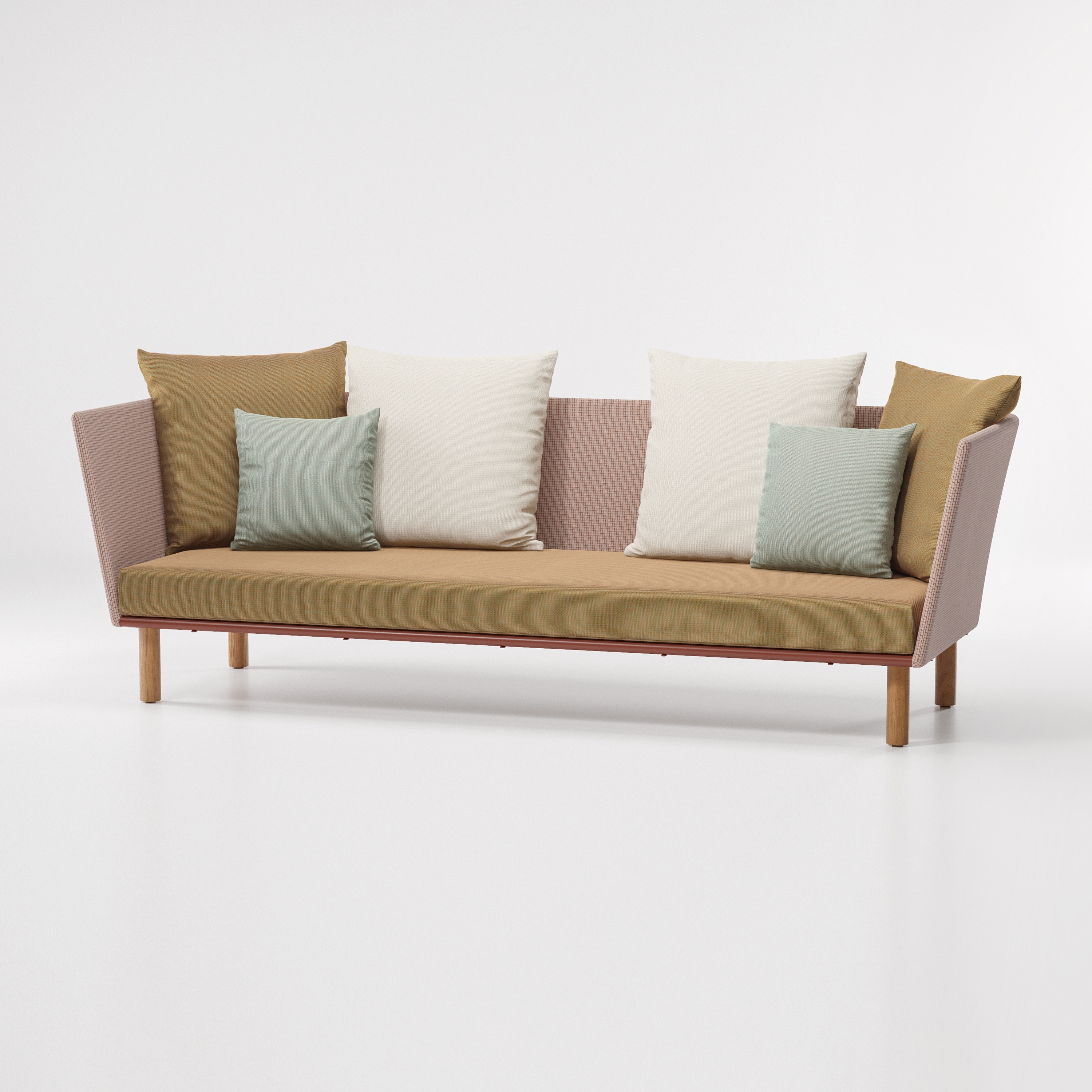 Display product Bitta 3 seater sofa parallels from manufacturer KETTAL