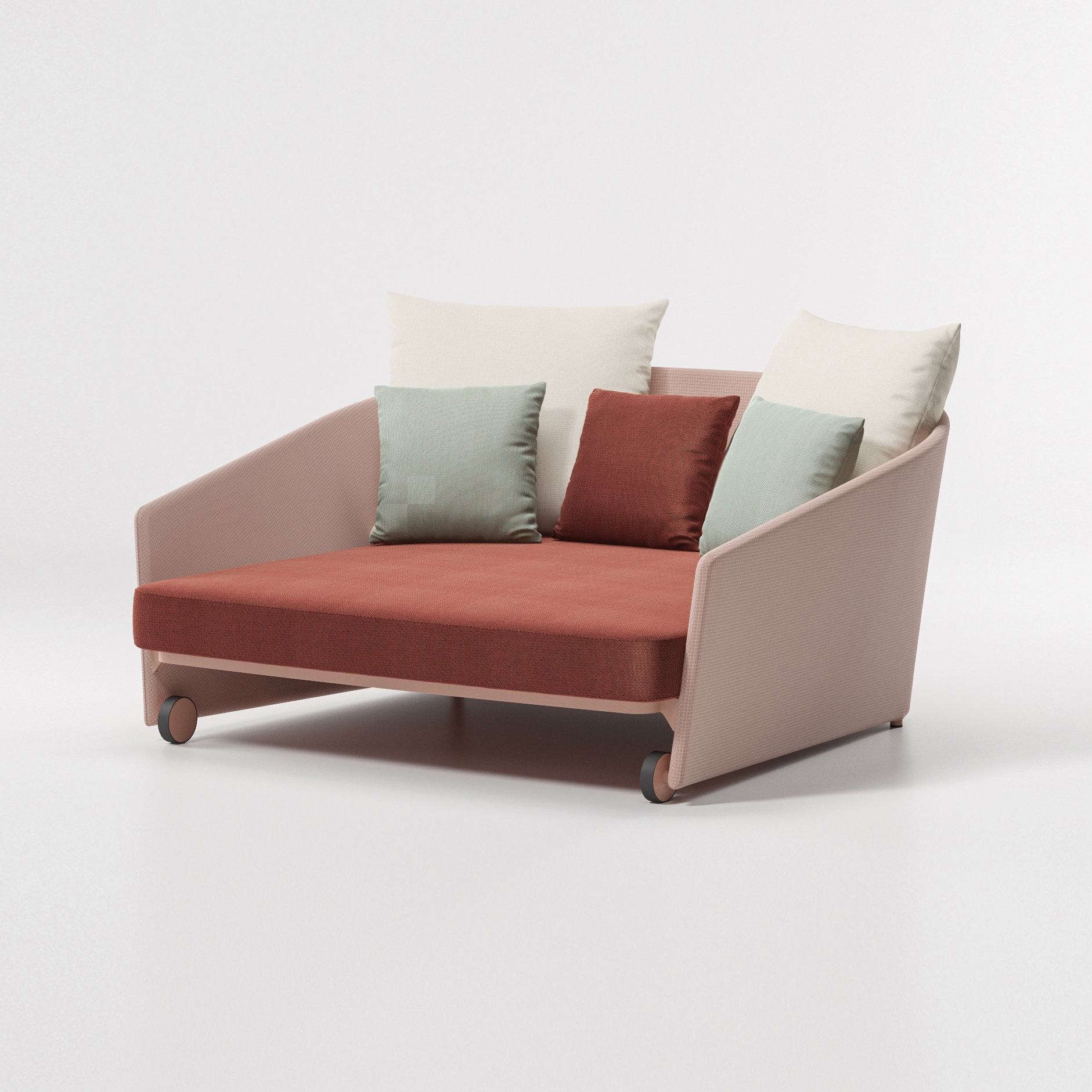 Bitta lounge daybed parallel
