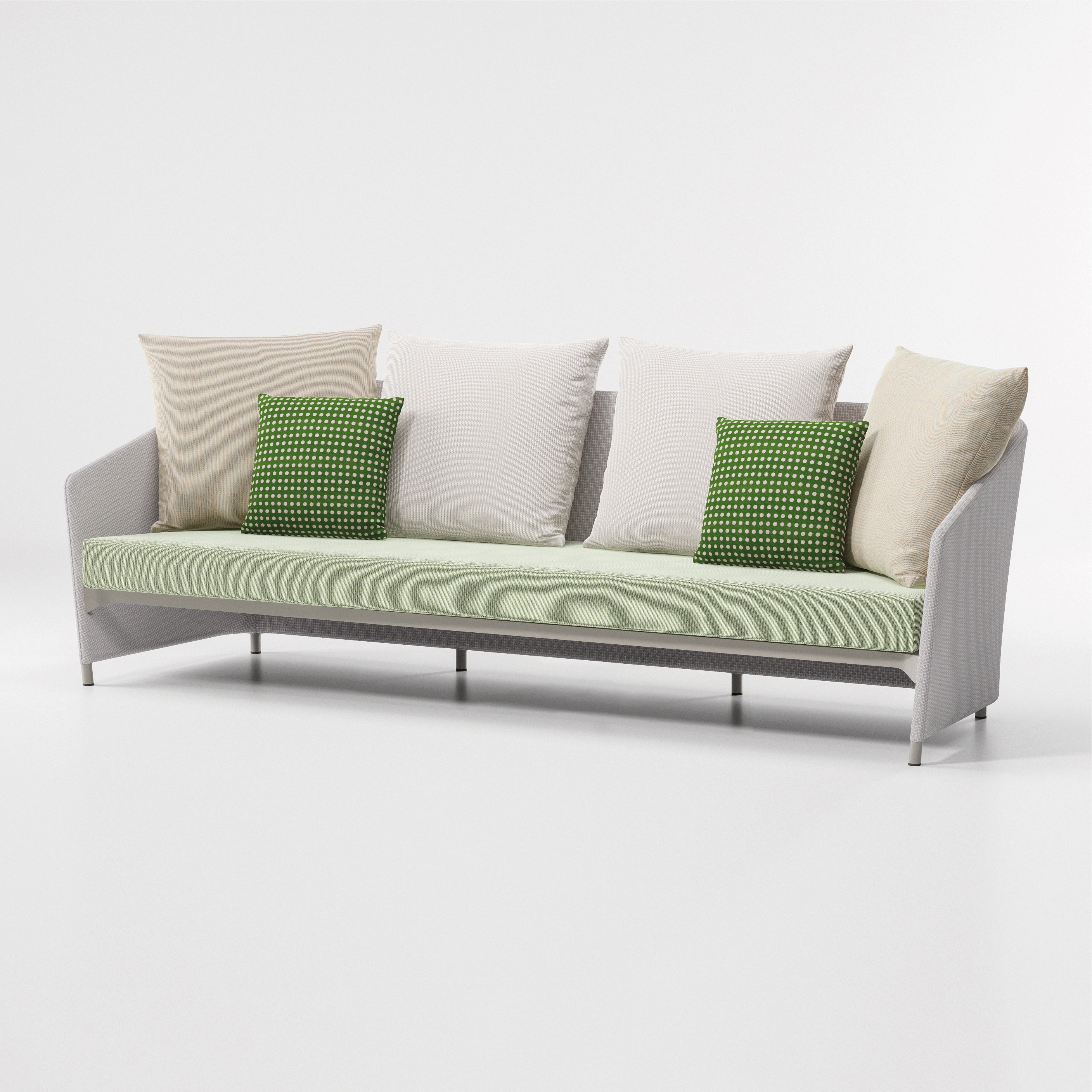 Display product Bitta lounge 3-seater sofa from manufacturer KETTAL