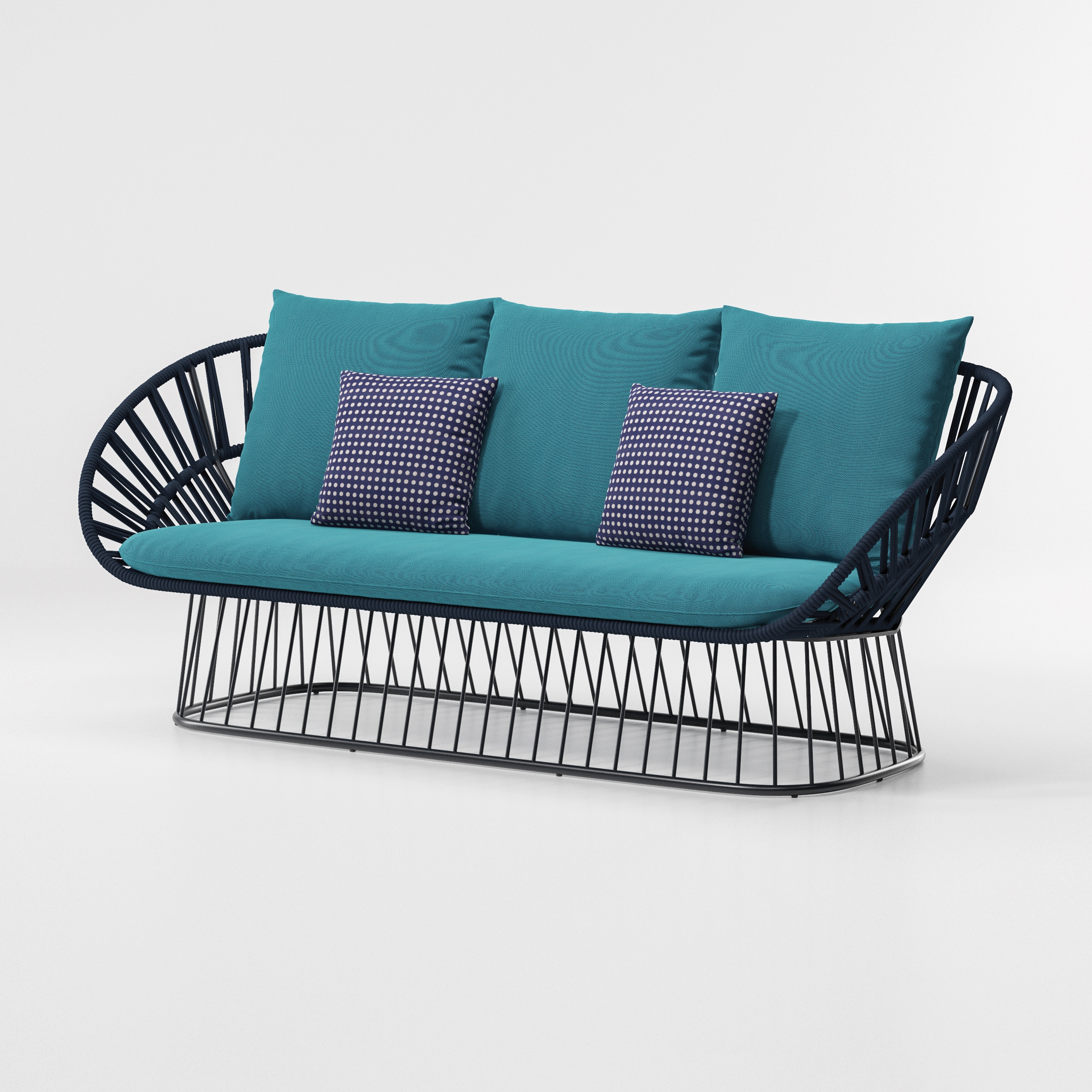 Display product Cala 3-place sofa from manufacturer KETTAL
