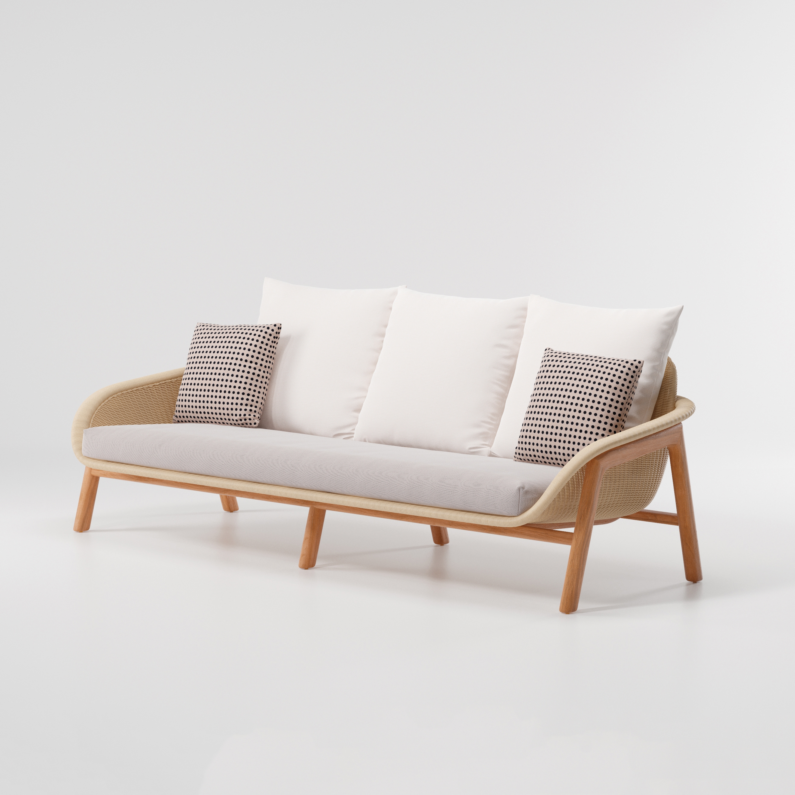 Mostra il prodotto Vimini 3-place sofa del produttore KETTAL
