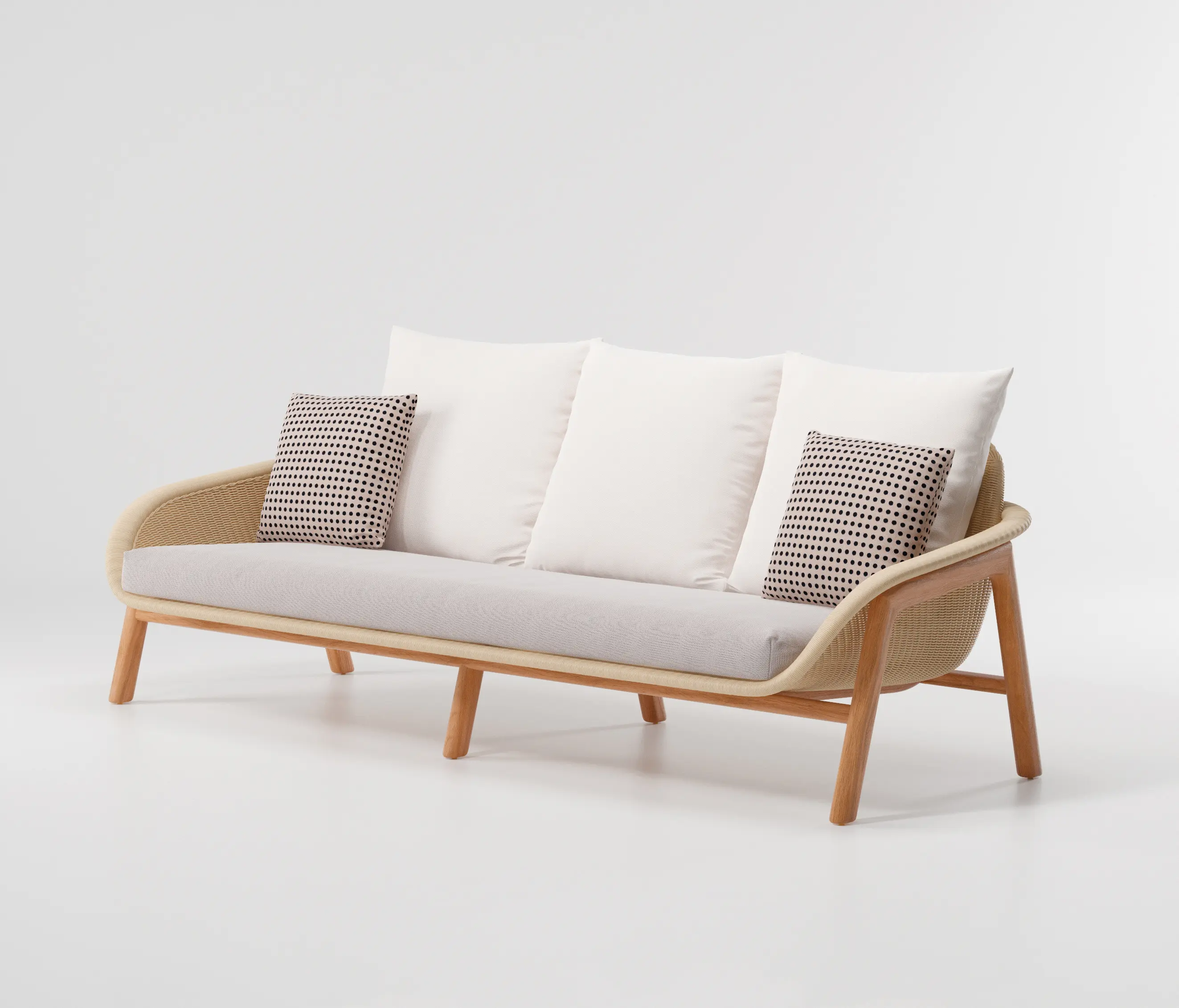 KETTAL - Vimini 3-place sofa