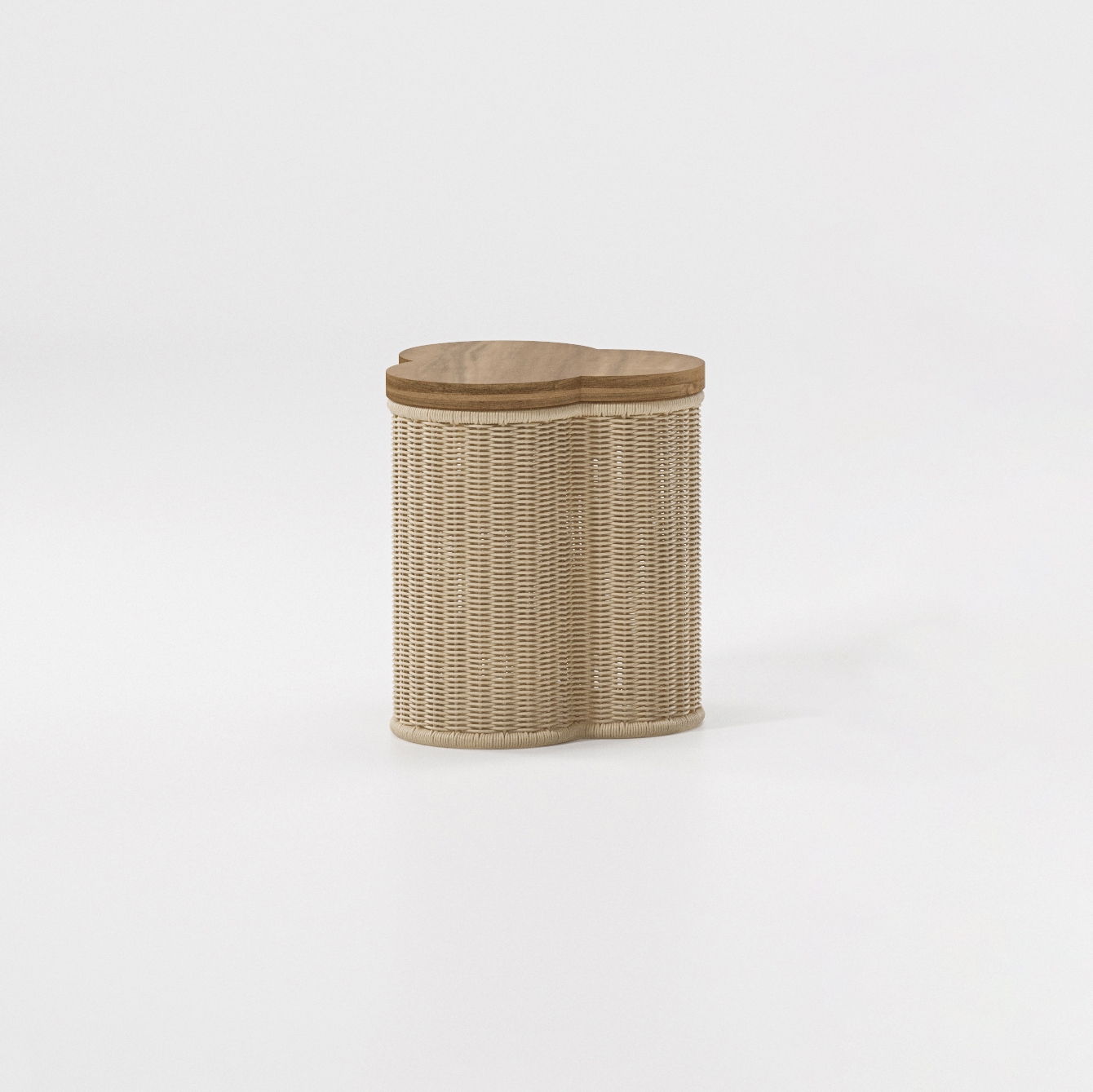 Display product Vimini side table trefoil from manufacturer KETTAL