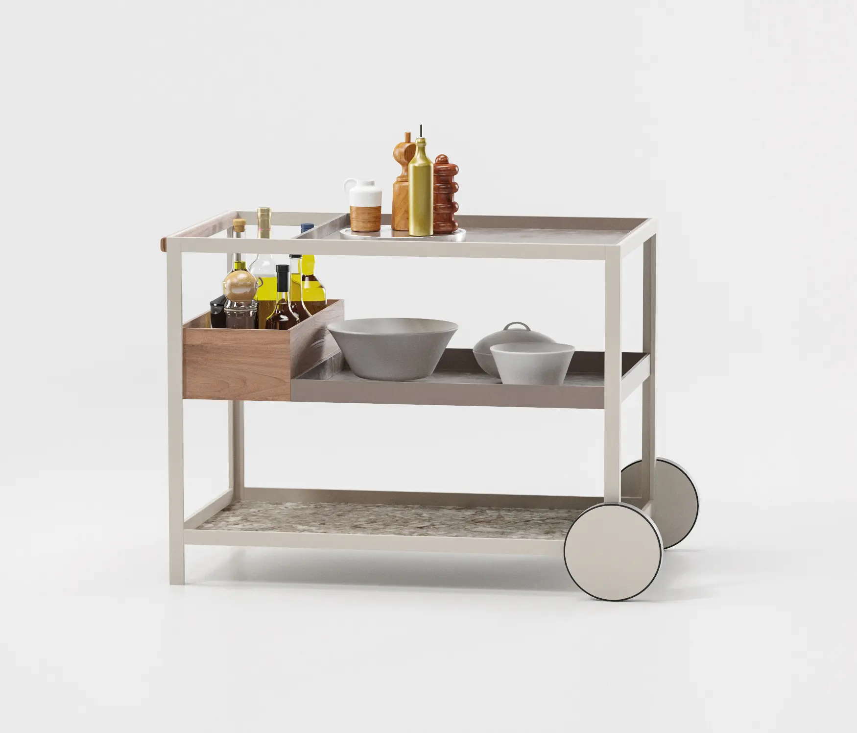 KETTAL - Objects outdoor trolley