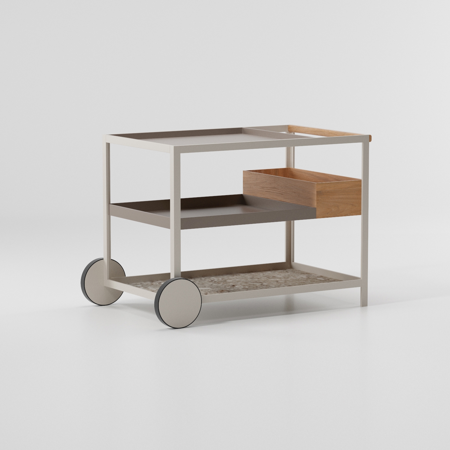 Display product Objects outdoor trolley from manufacturer KETTAL