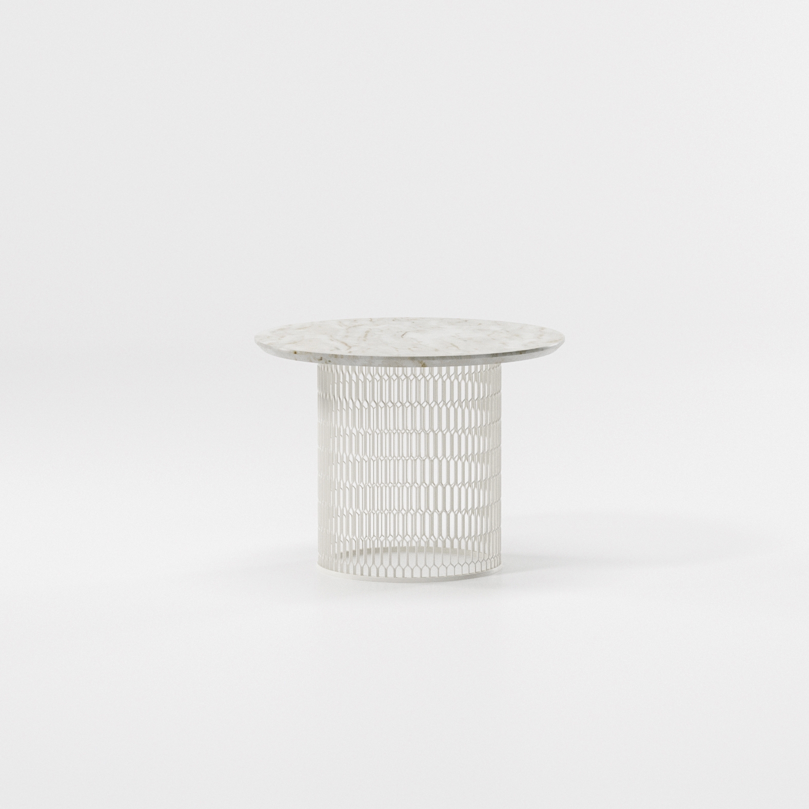 Display product Mesh side table from manufacturer KETTAL