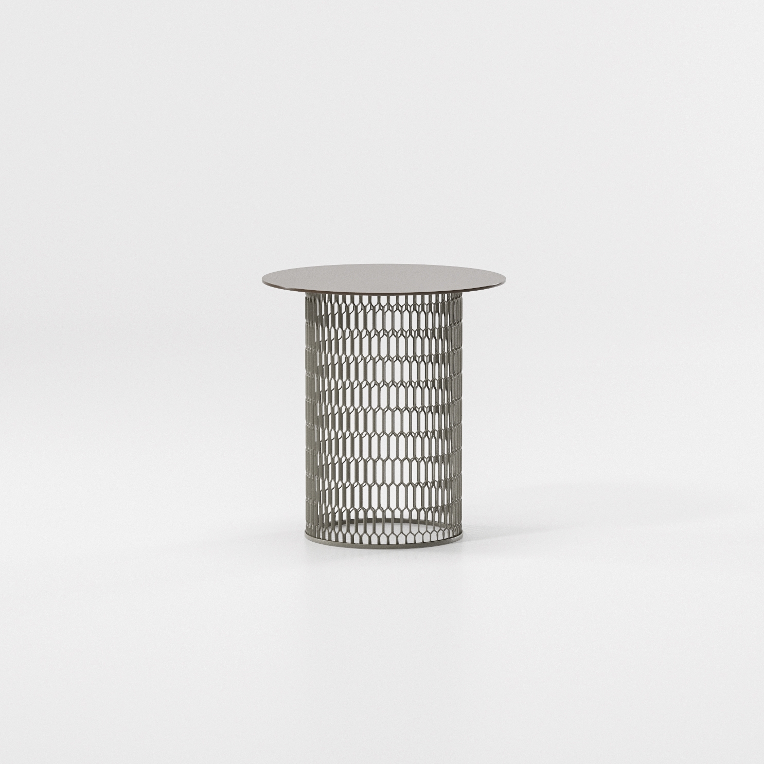 Display product Mesh side table from manufacturer KETTAL