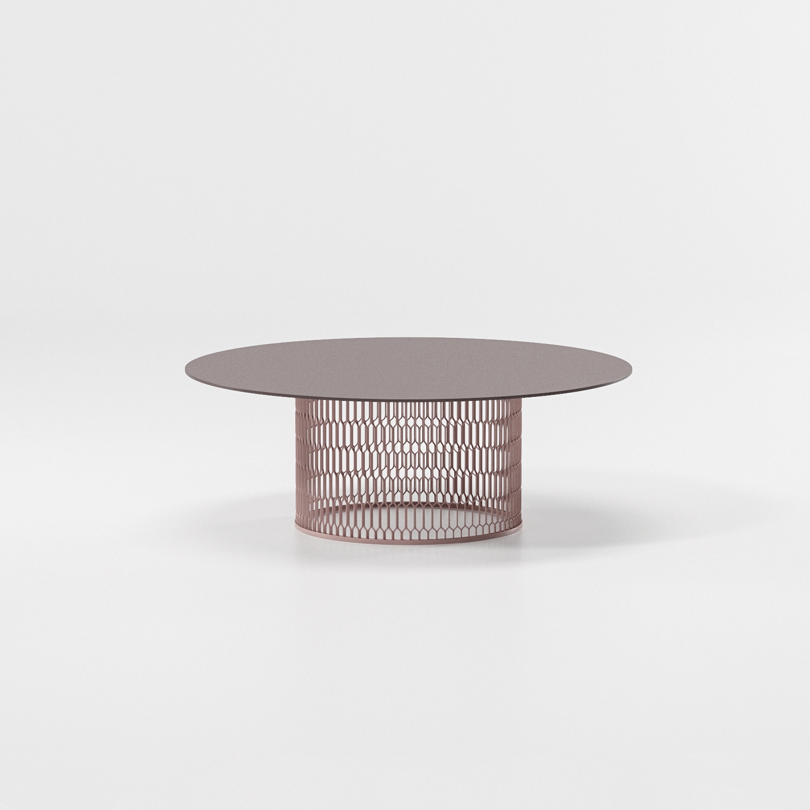 Display product Mesh side table from manufacturer KETTAL