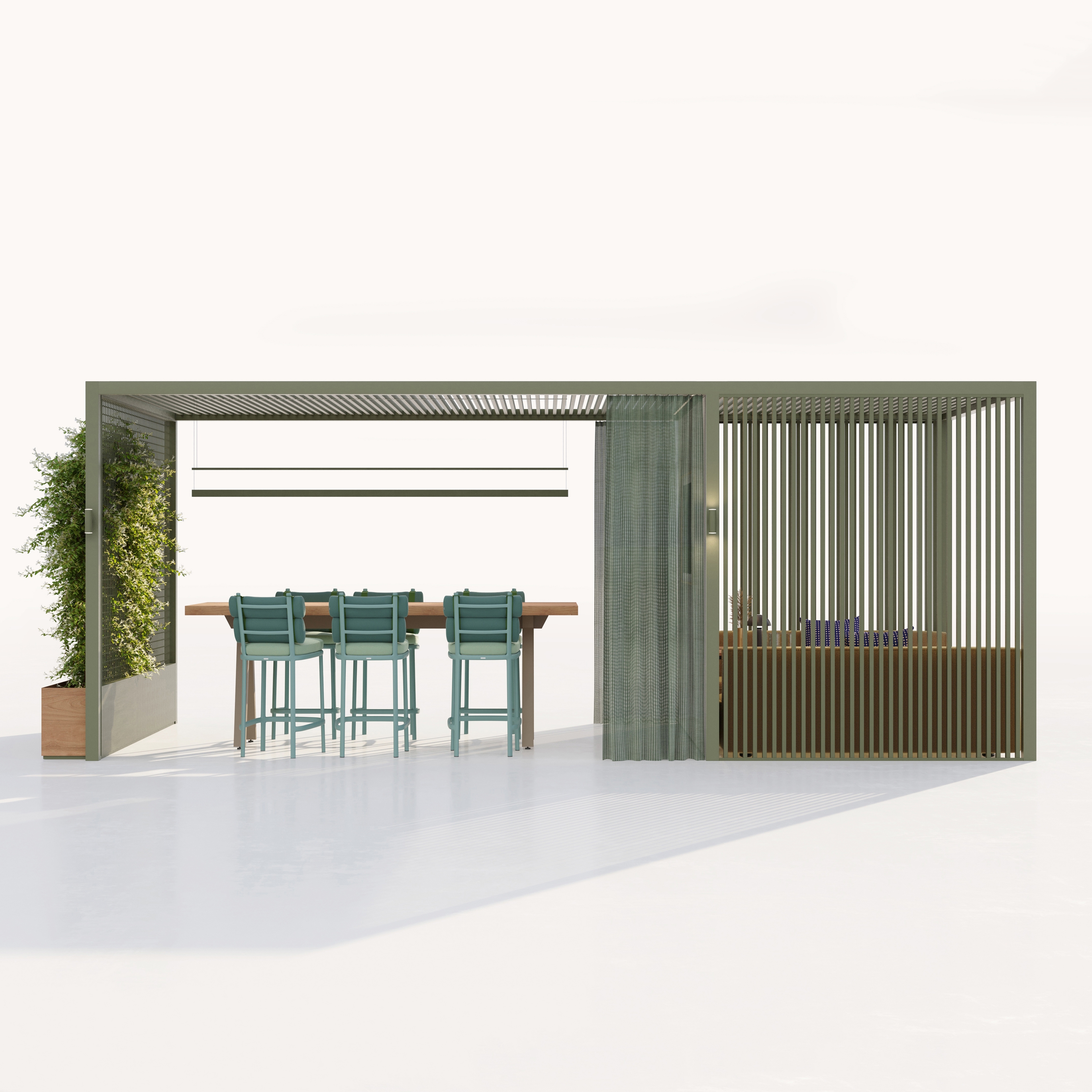 Display product Pavilion O Hub | Open with Meeting and Sofas from manufacturer KETTAL