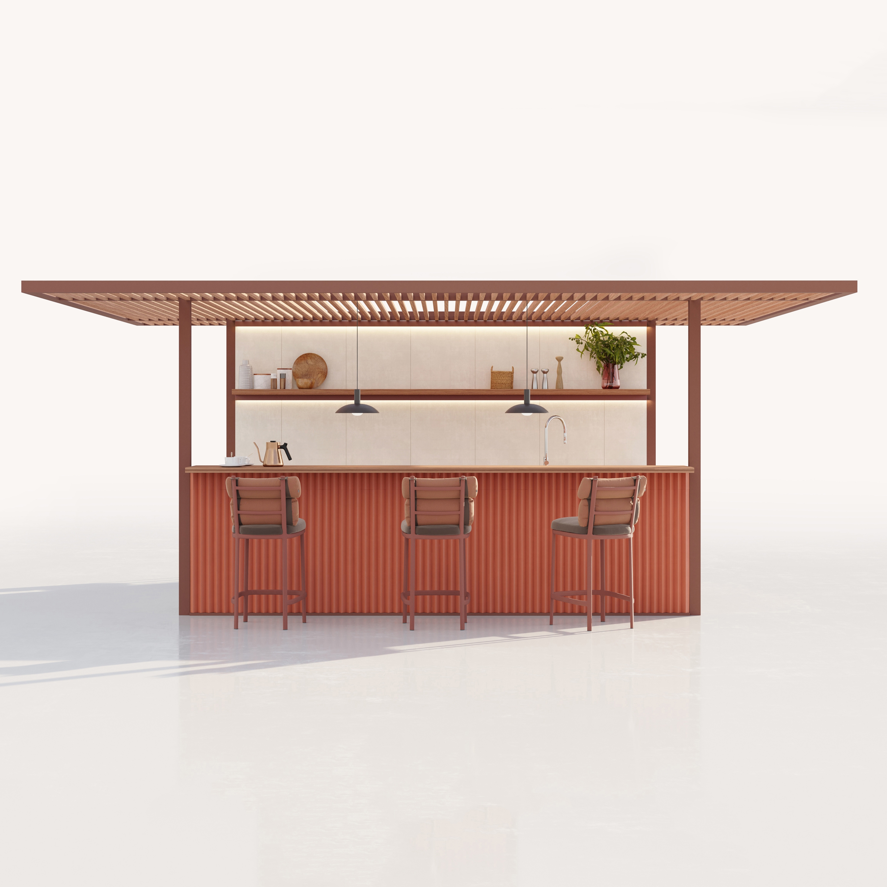 Display product Pavilion O | Support Kitchen from manufacturer KETTAL
