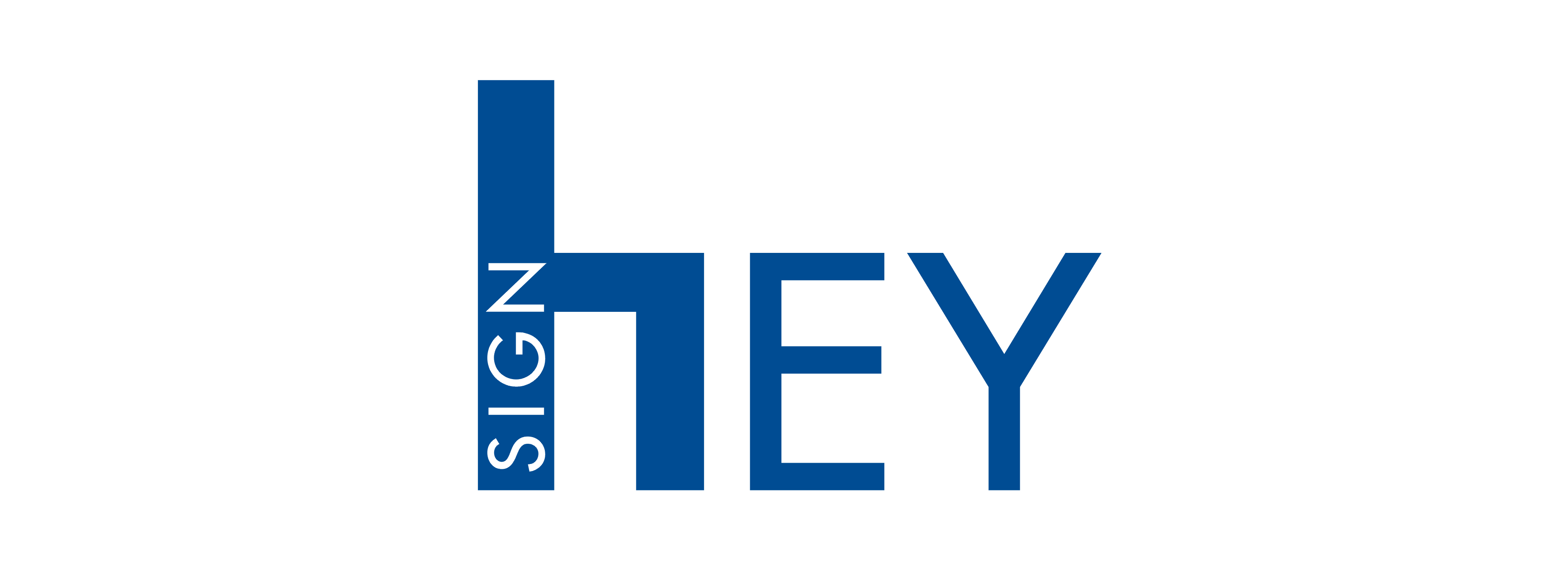 Logo for manufacturer HEY-SIGN