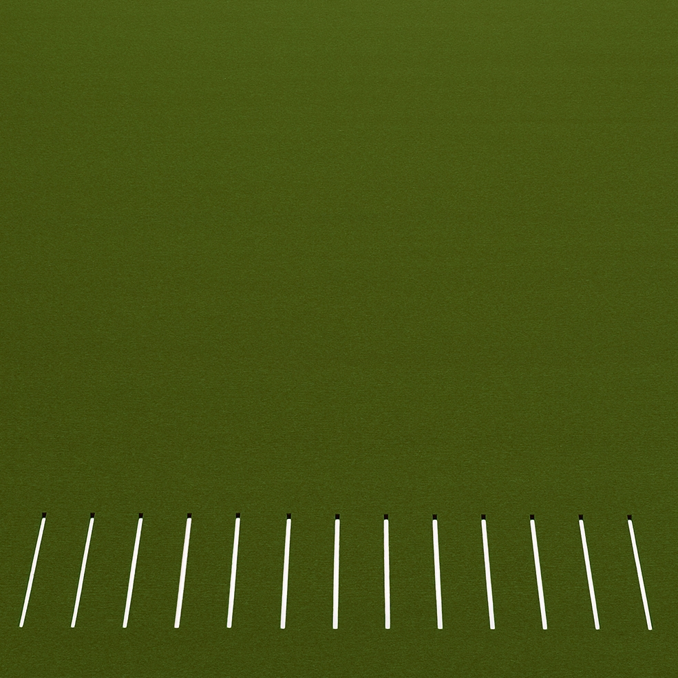 Rug slit twice