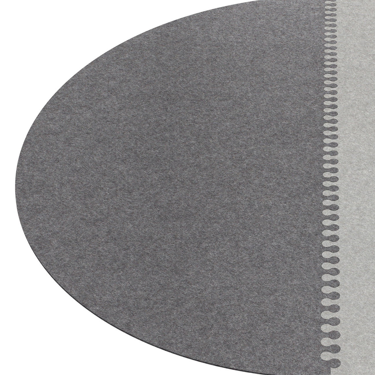 Display product Rug Zipp round from manufacturer HEY-SIGN