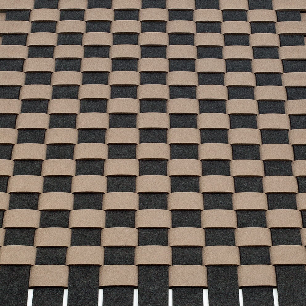 Vertoon produk Rug woven 5, bi-coloured van vervaardiger HEY-SIGN