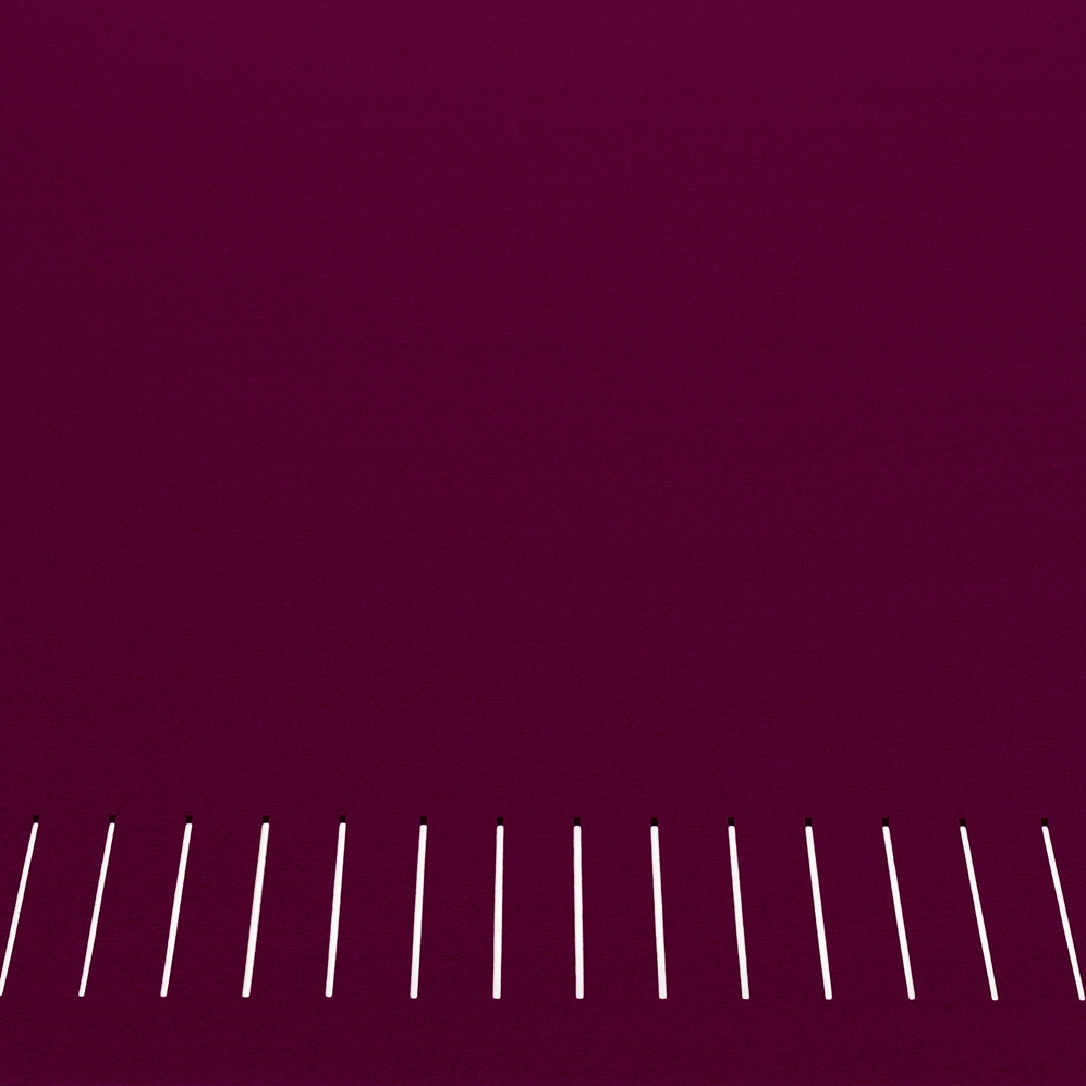 Rug slit twice