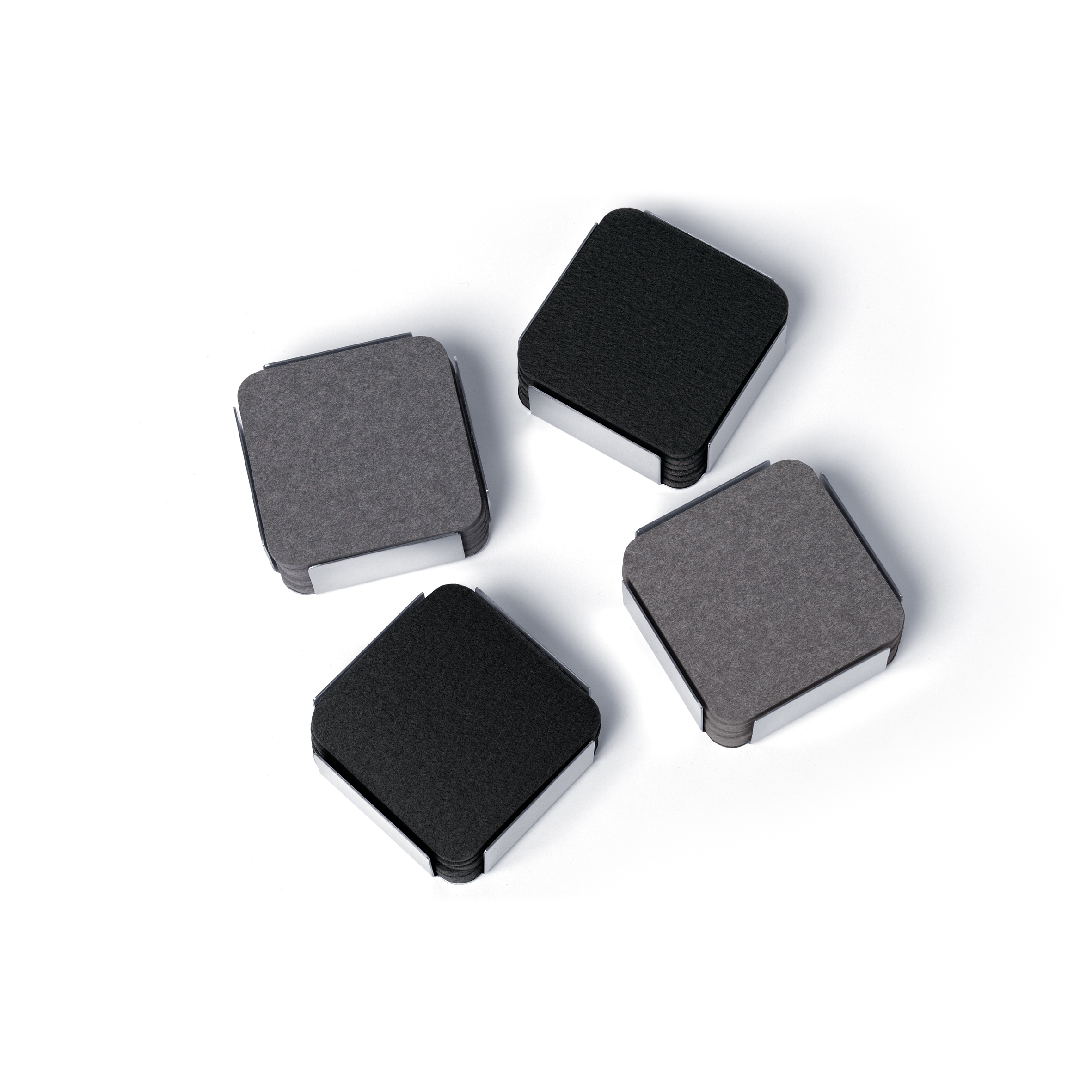 Afficher le produit Coasters | Steel bowl with coasters du fabricant HEY-SIGN