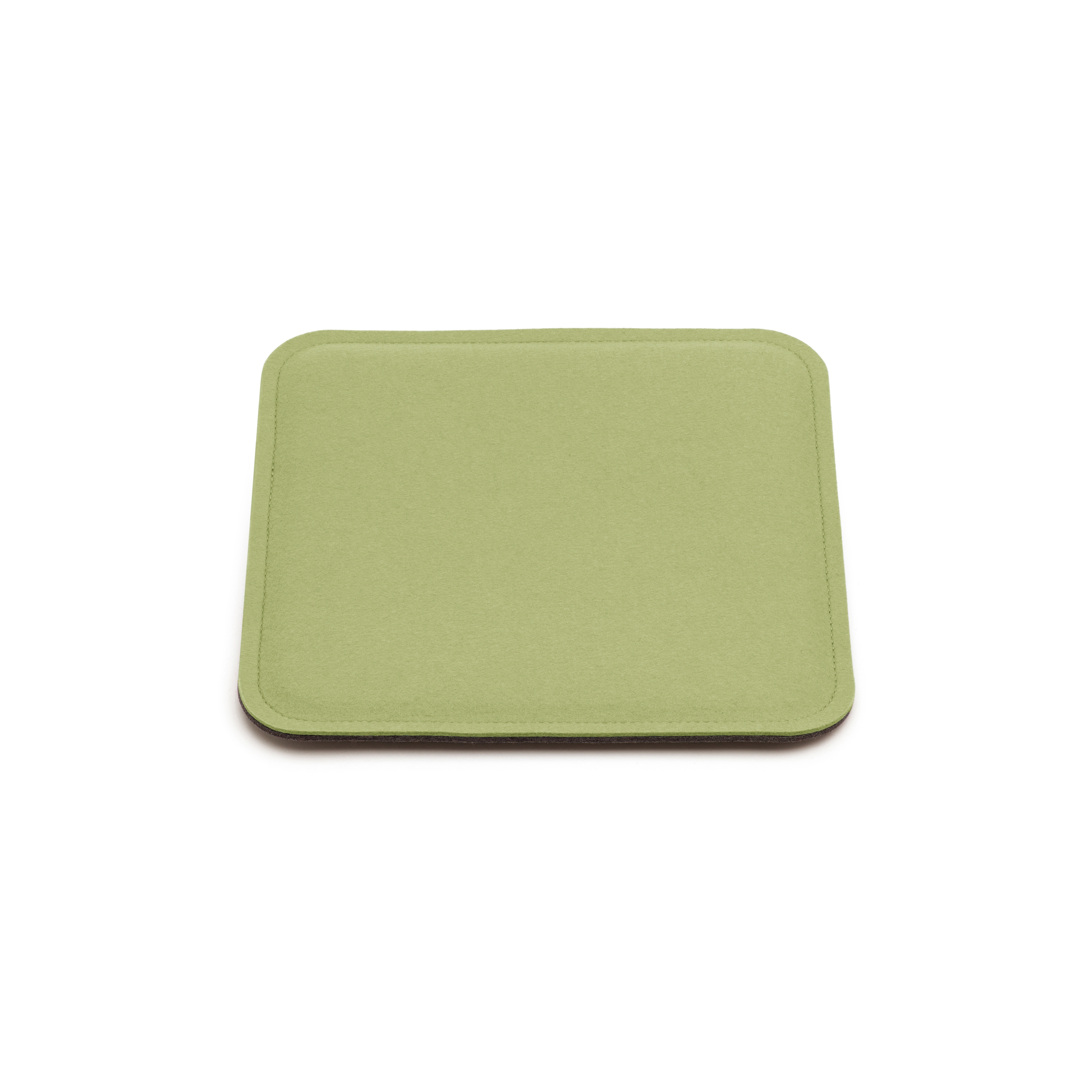 Seat cushion square with rounded corners with foam-filling
