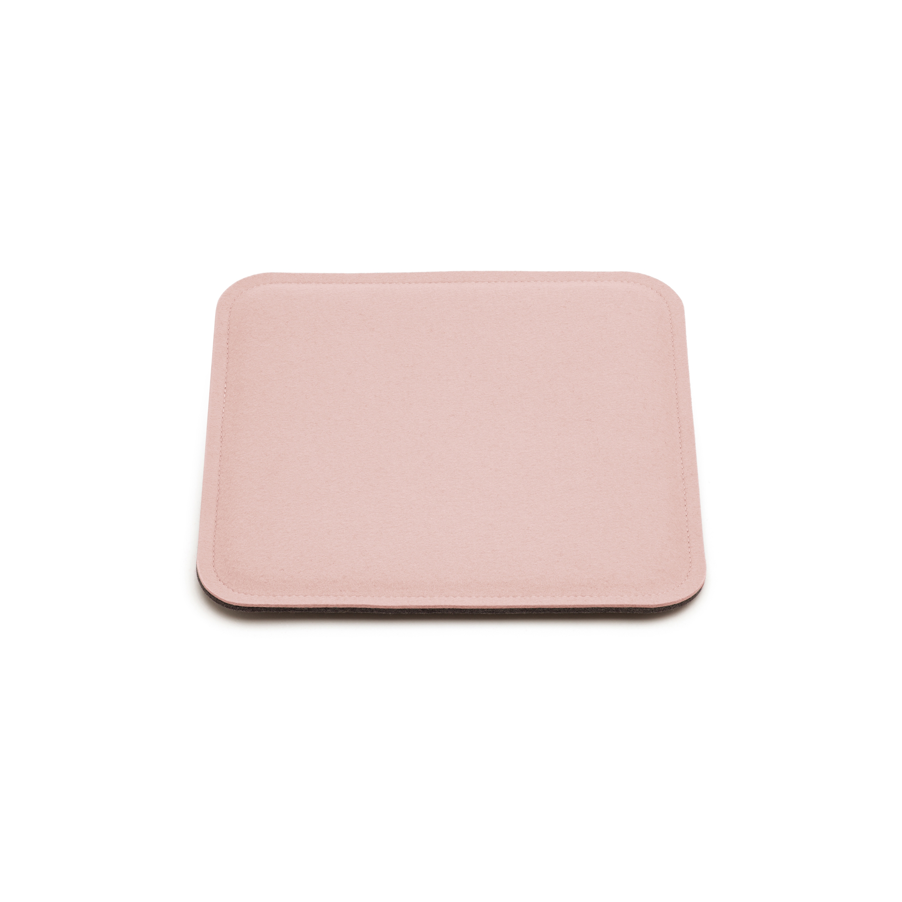 Seat cushion square with rounded corners with foam-filling