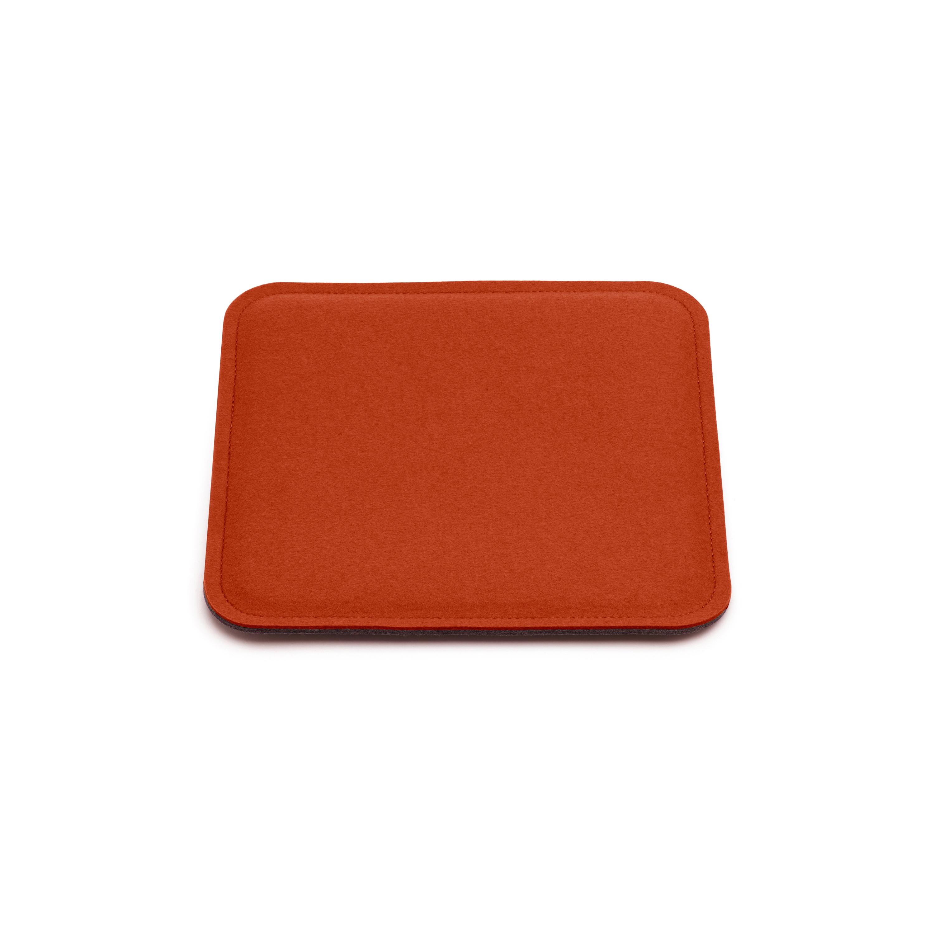 Seat cushion square with rounded corners with foam-filling