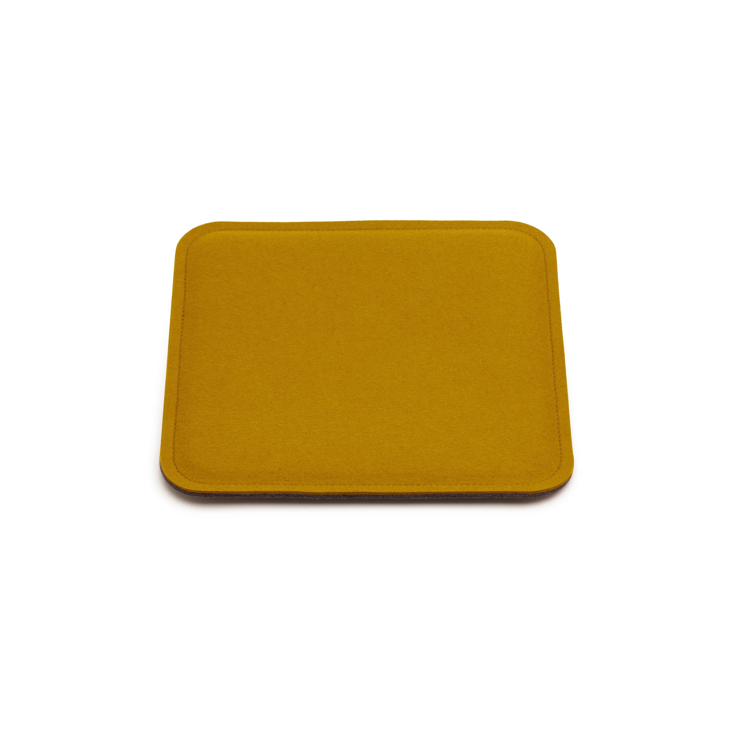 Seat cushion square with rounded corners with foam-filling