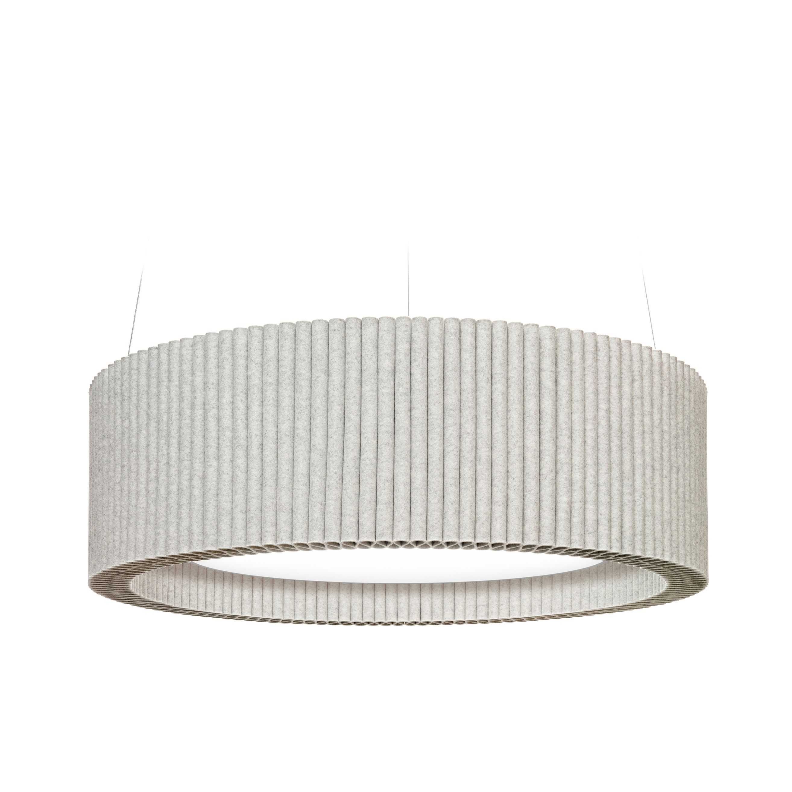 Ceiling object Wave with luminaire