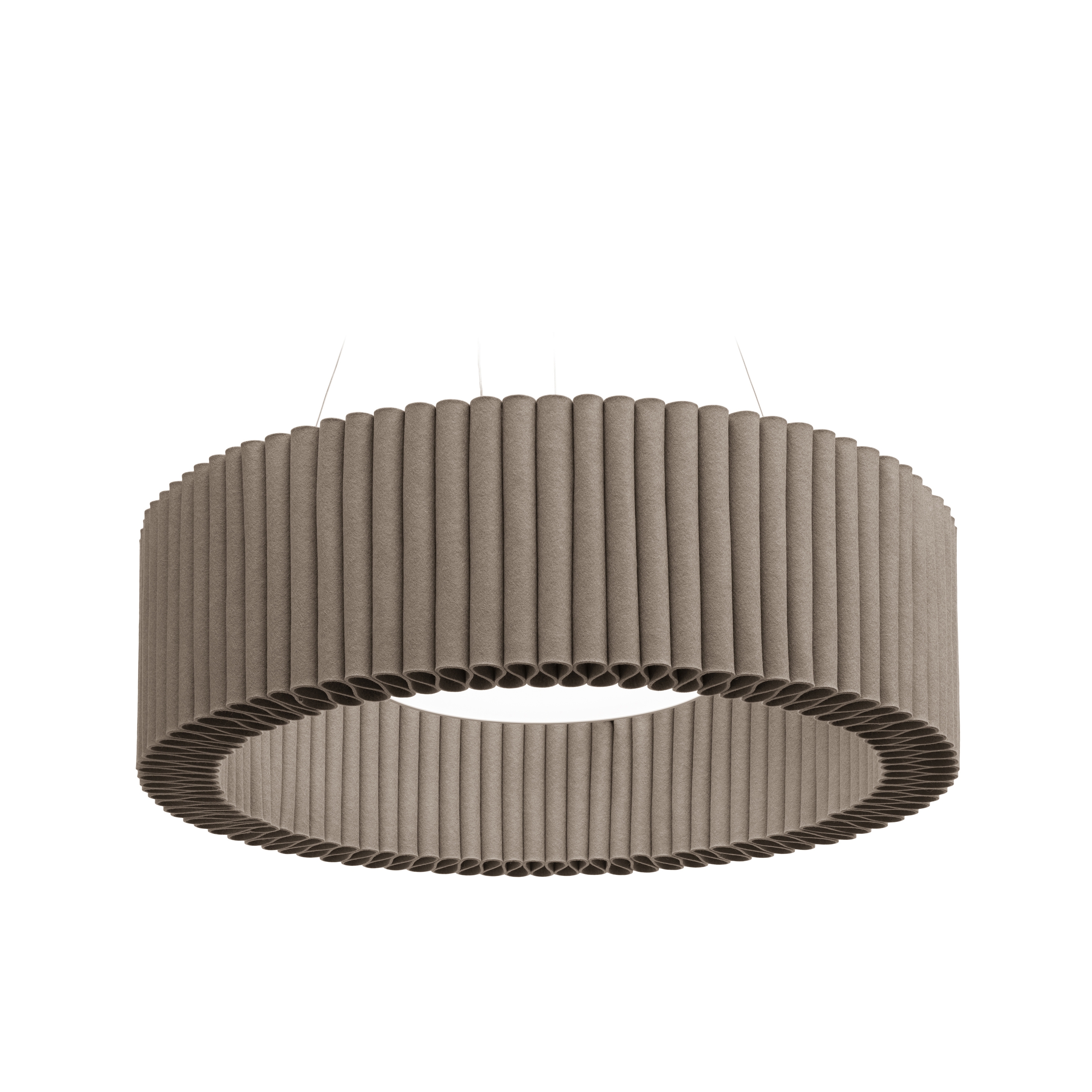 Ceiling object Wave with luminaire