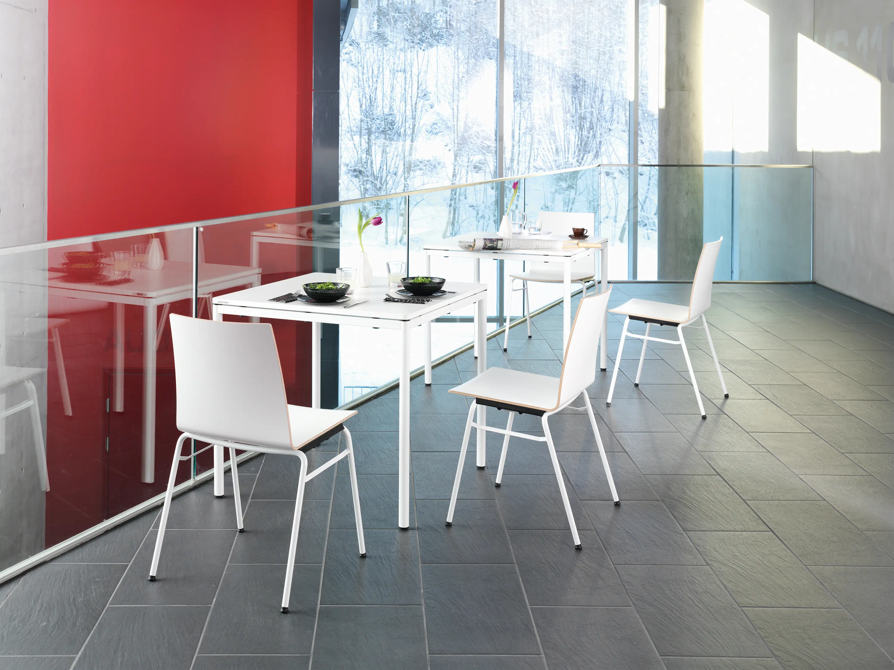 Wiesner-Hager - clip Rectangular Table