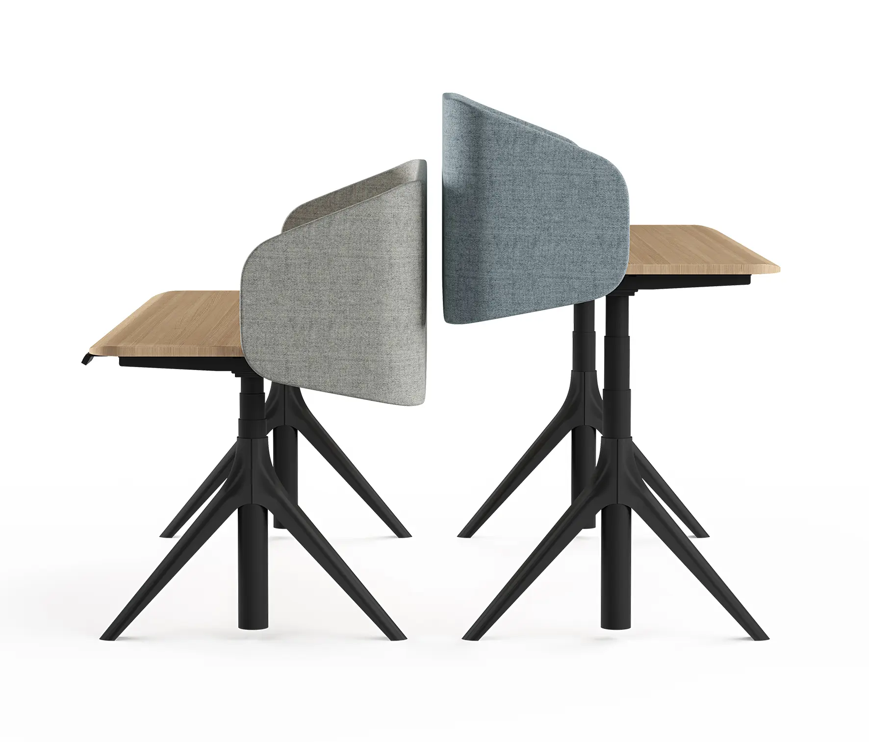 Wiesner-Hager - furniloop rectangular table with symmetric frame