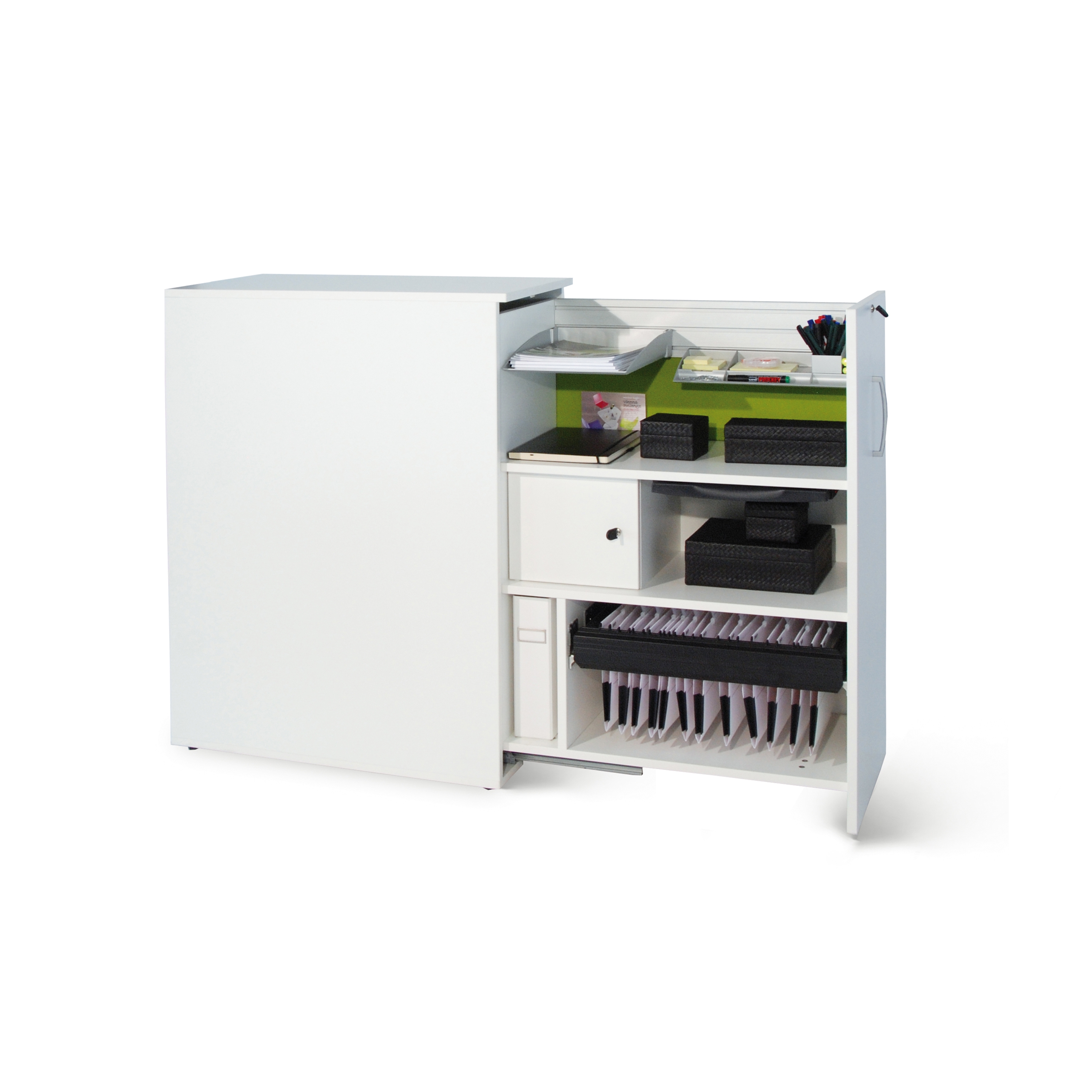 Display product float fx pull out-cabinet from manufacturer Wiesner-Hager