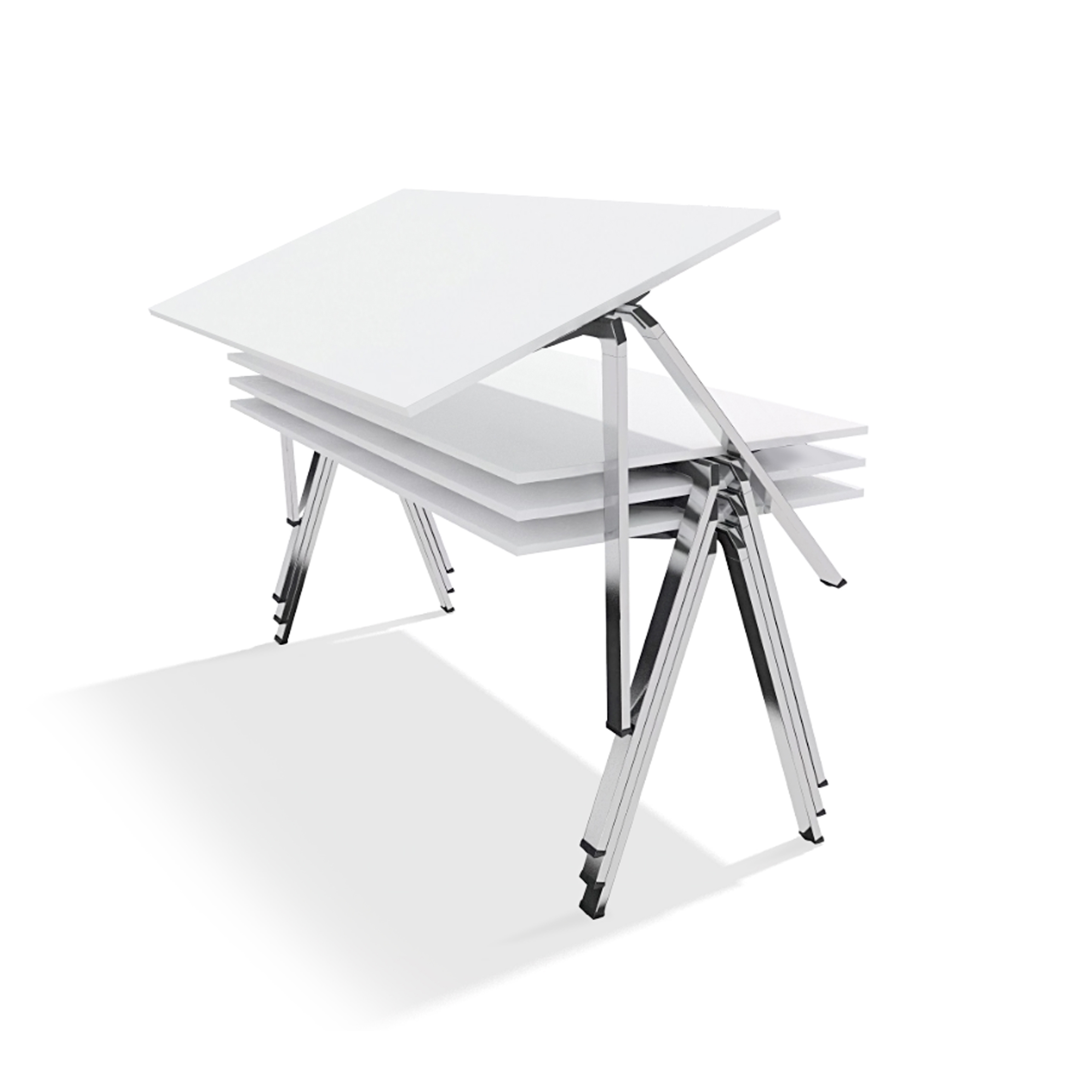 Display product yuno stacking table from manufacturer Wiesner-Hager
