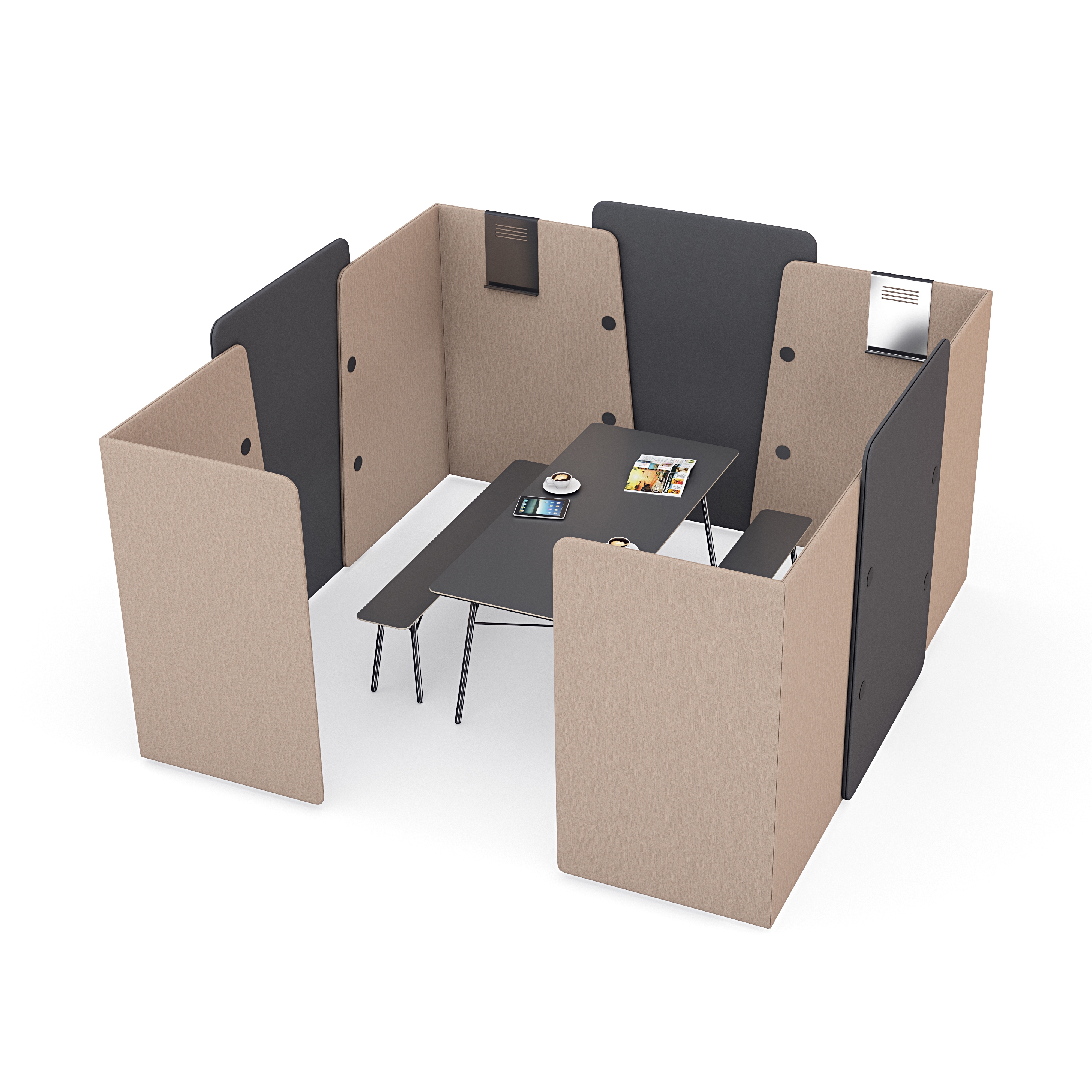 Afficher le produit m.zone meeting box du fabricant Wiesner-Hager