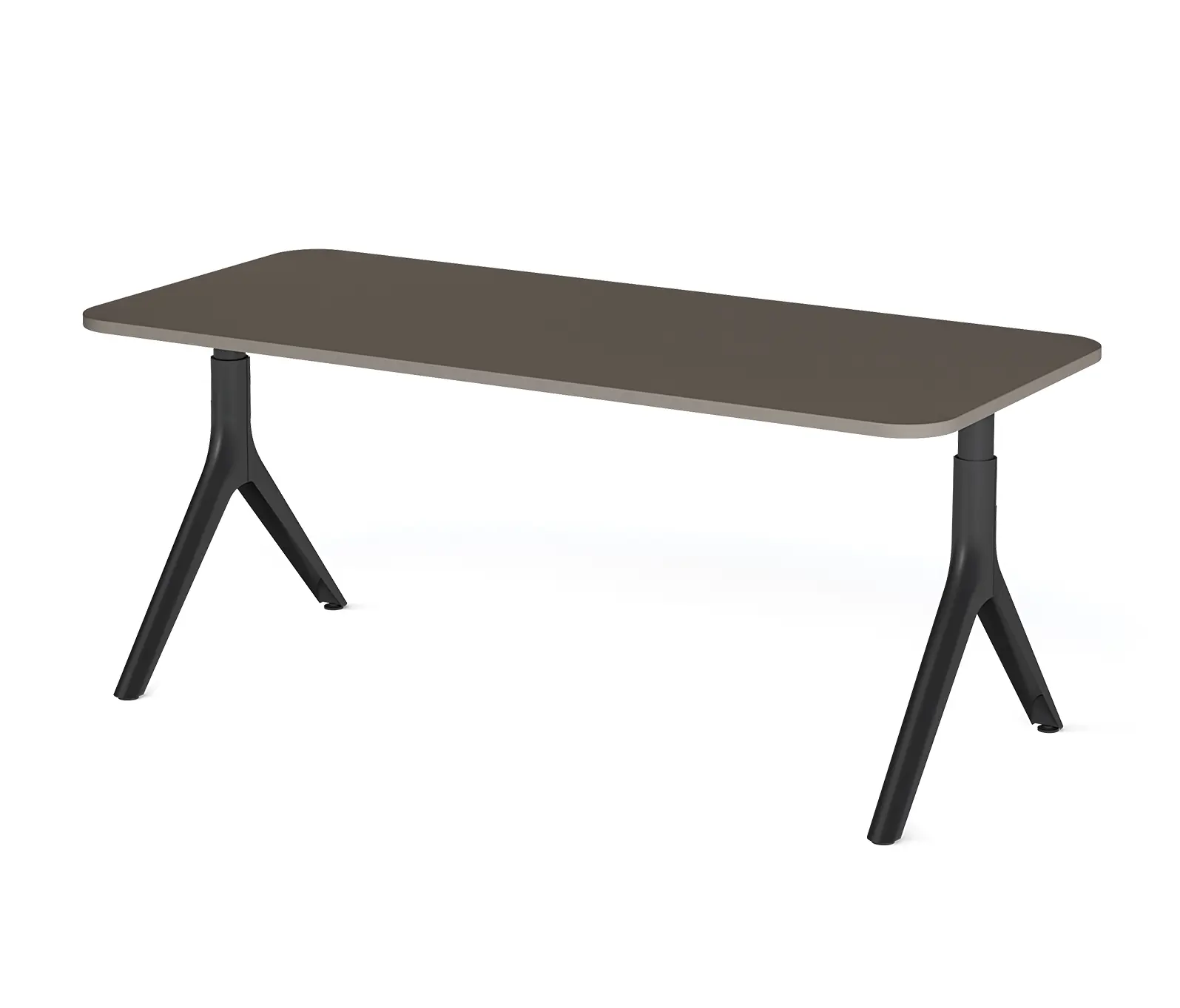 Wiesner-Hager - furniloop rectangular table with symmetric frame