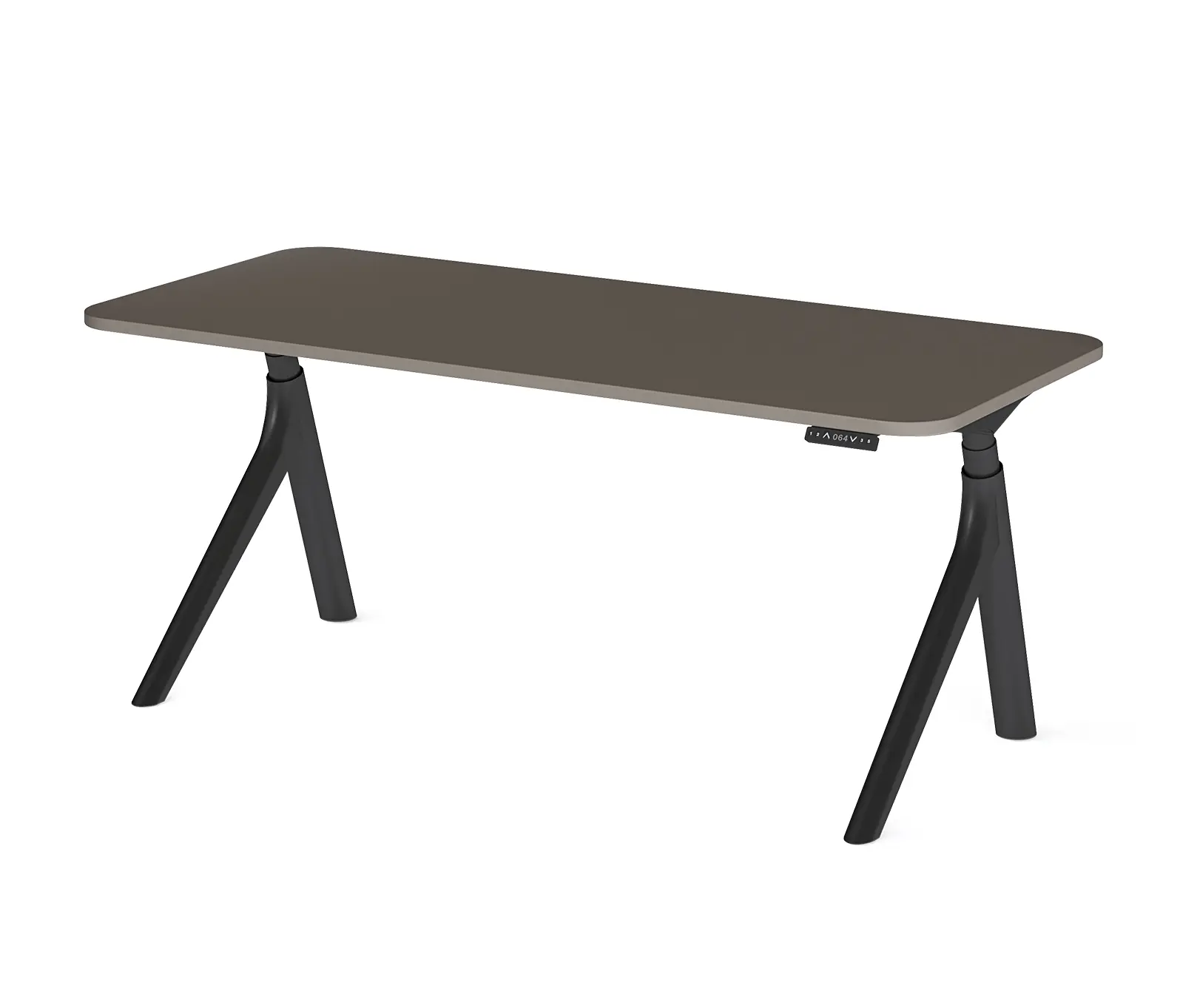 Wiesner-Hager - furniloop rectangular table with asymmetrical frame