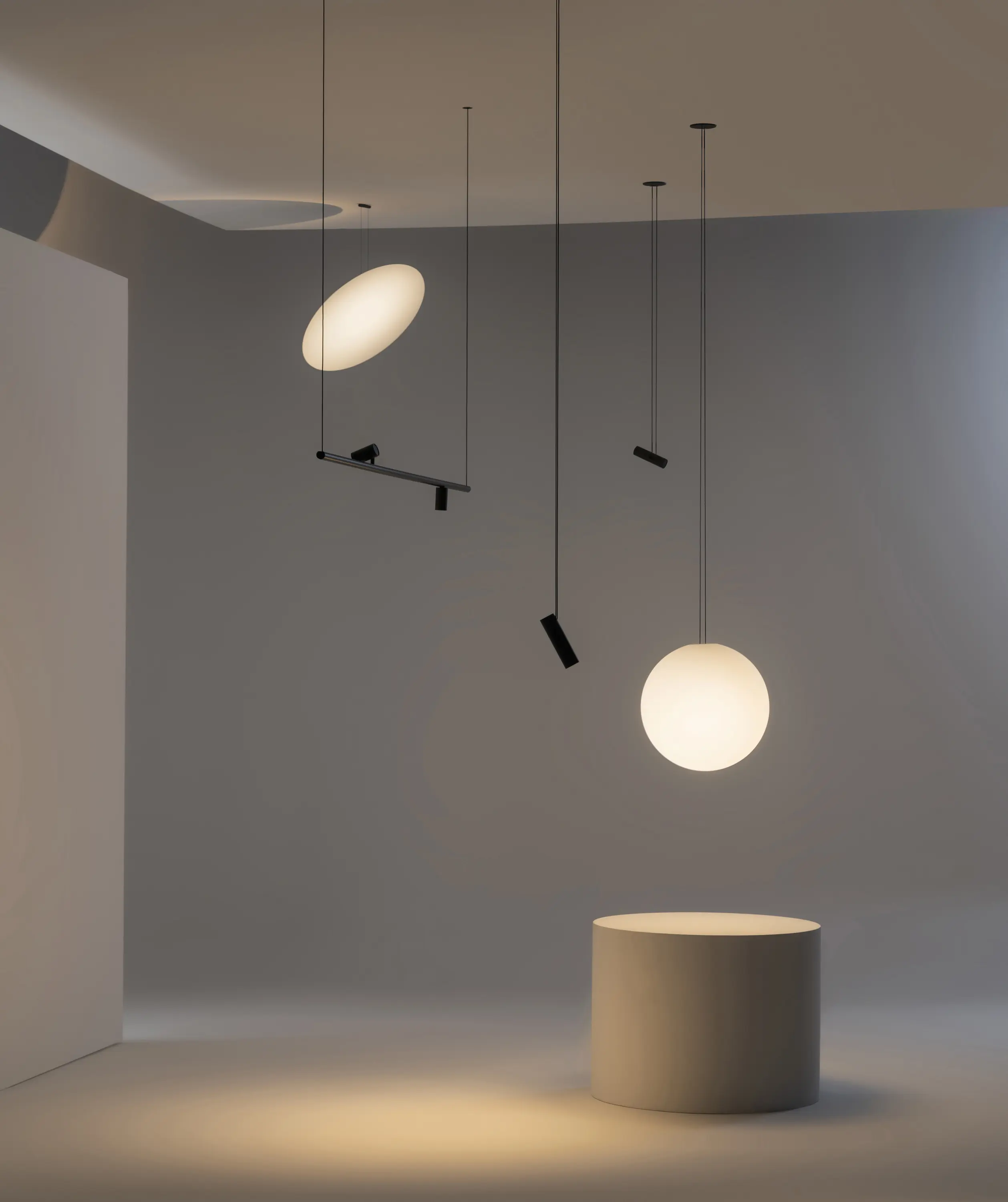 CIRCUS A364 PENDANT TRACK - Suspended lights from Vibia | Architonic