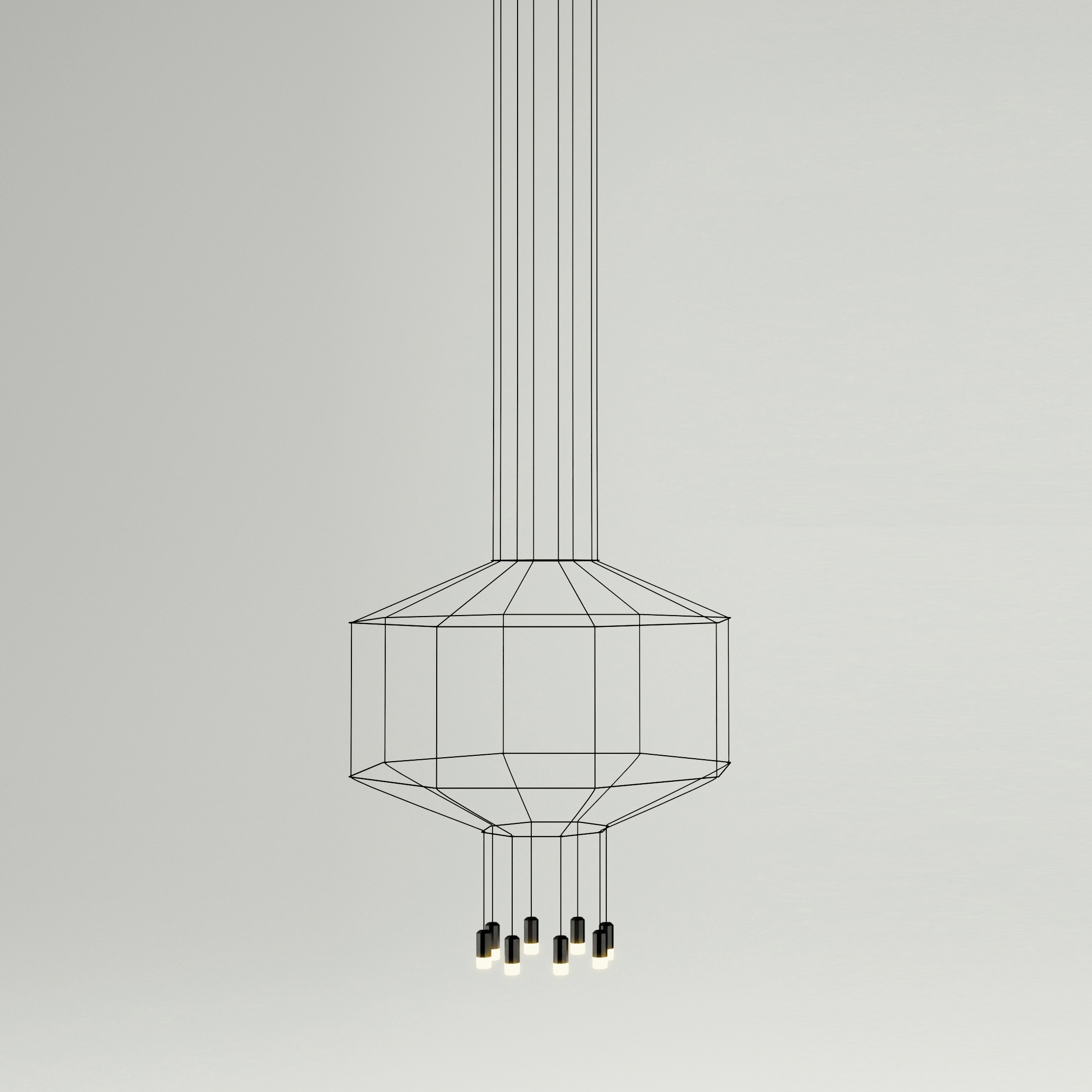 Display product Wireflow 0300 Hanging lamp from manufacturer Vibia