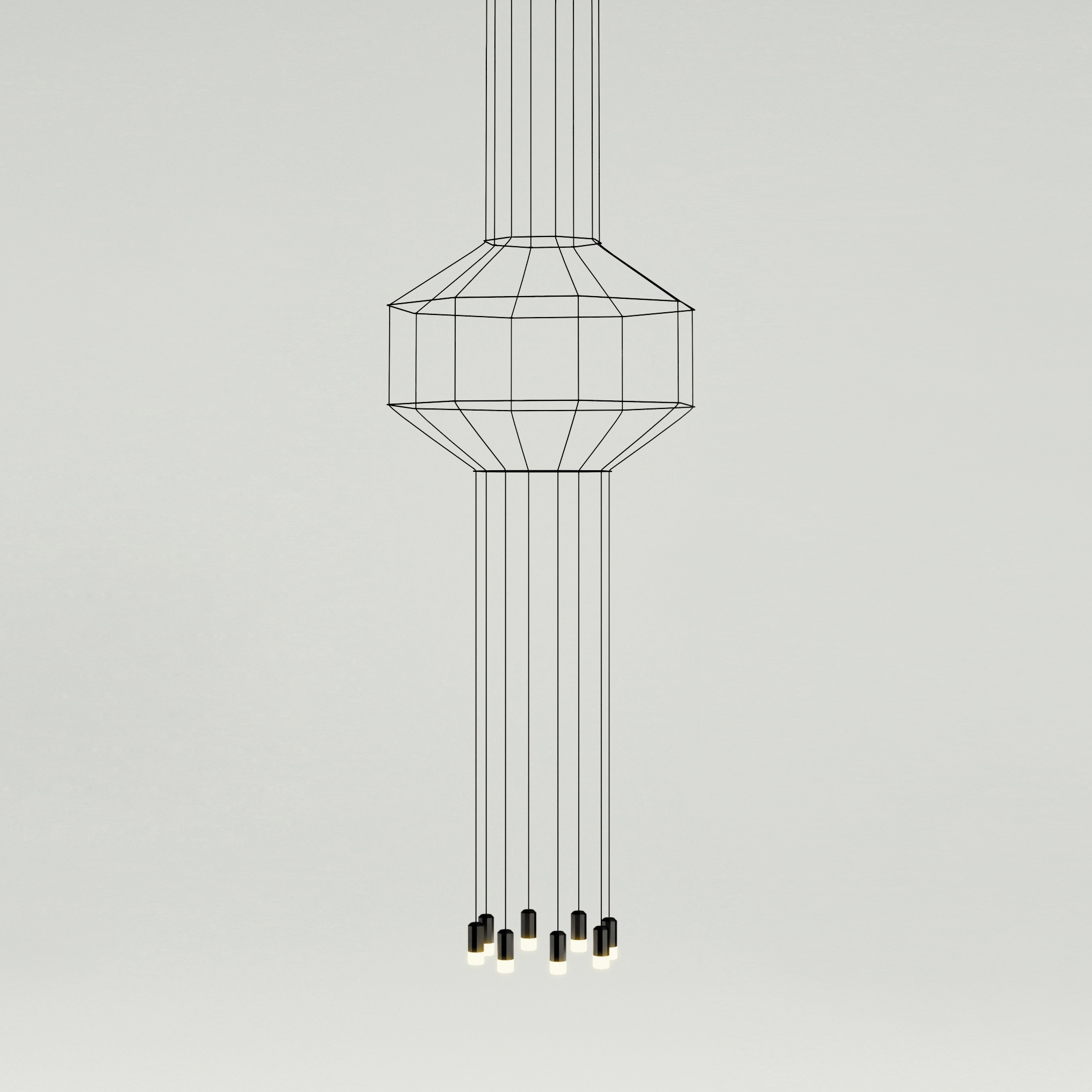 Display product Wireflow 0301 Hanging lamp from manufacturer Vibia