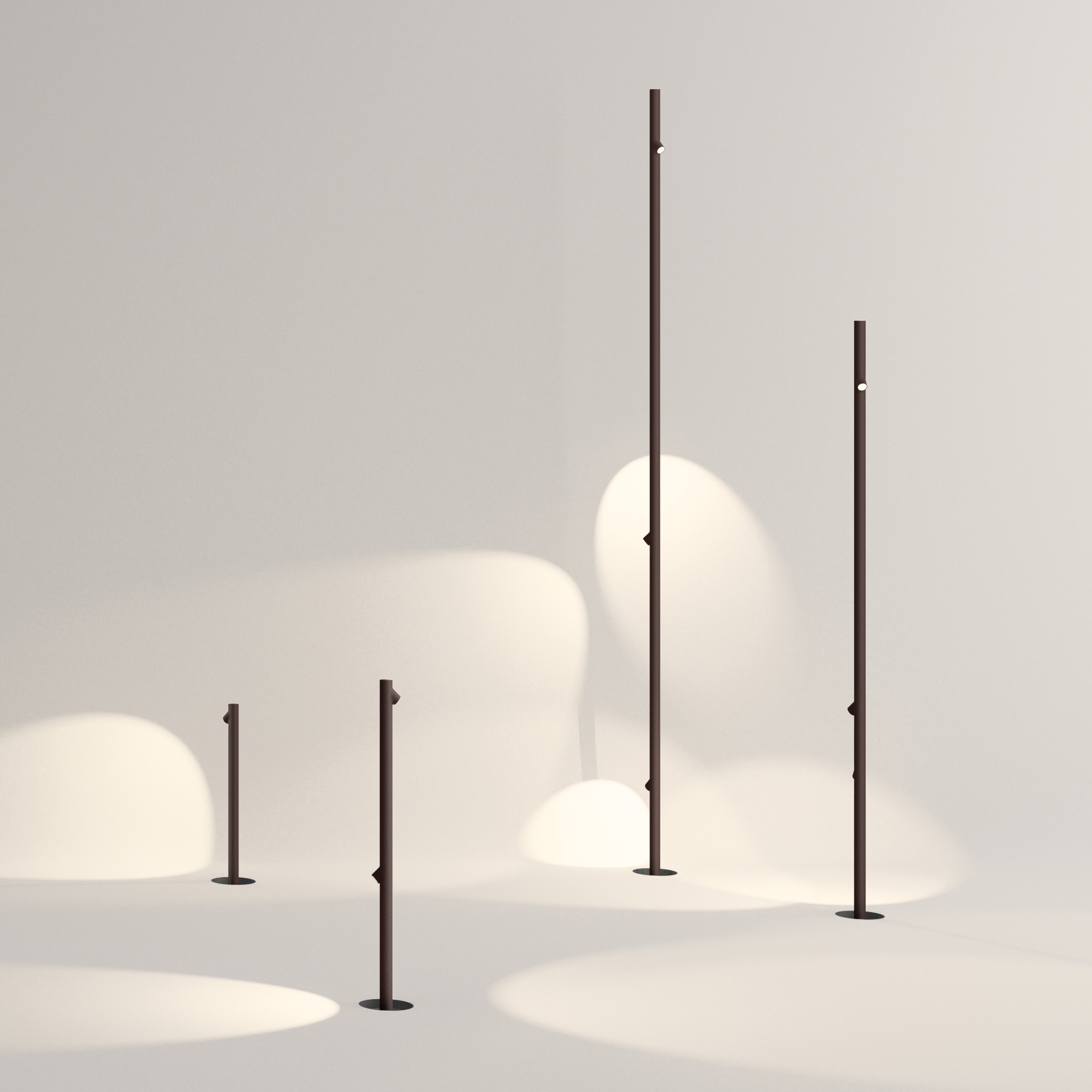 Afficher le produit Bamboo 4800 Extérieur-Lampes sur pied du fabricant Vibia