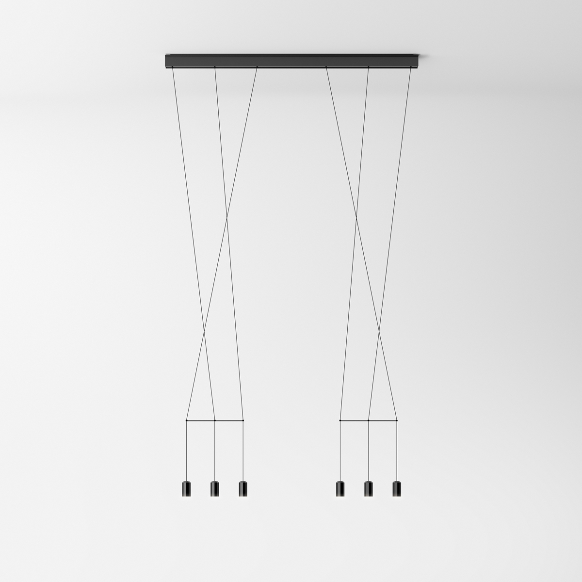 Display product Wireflow Lineal 0338 Hanging lamp from manufacturer Vibia