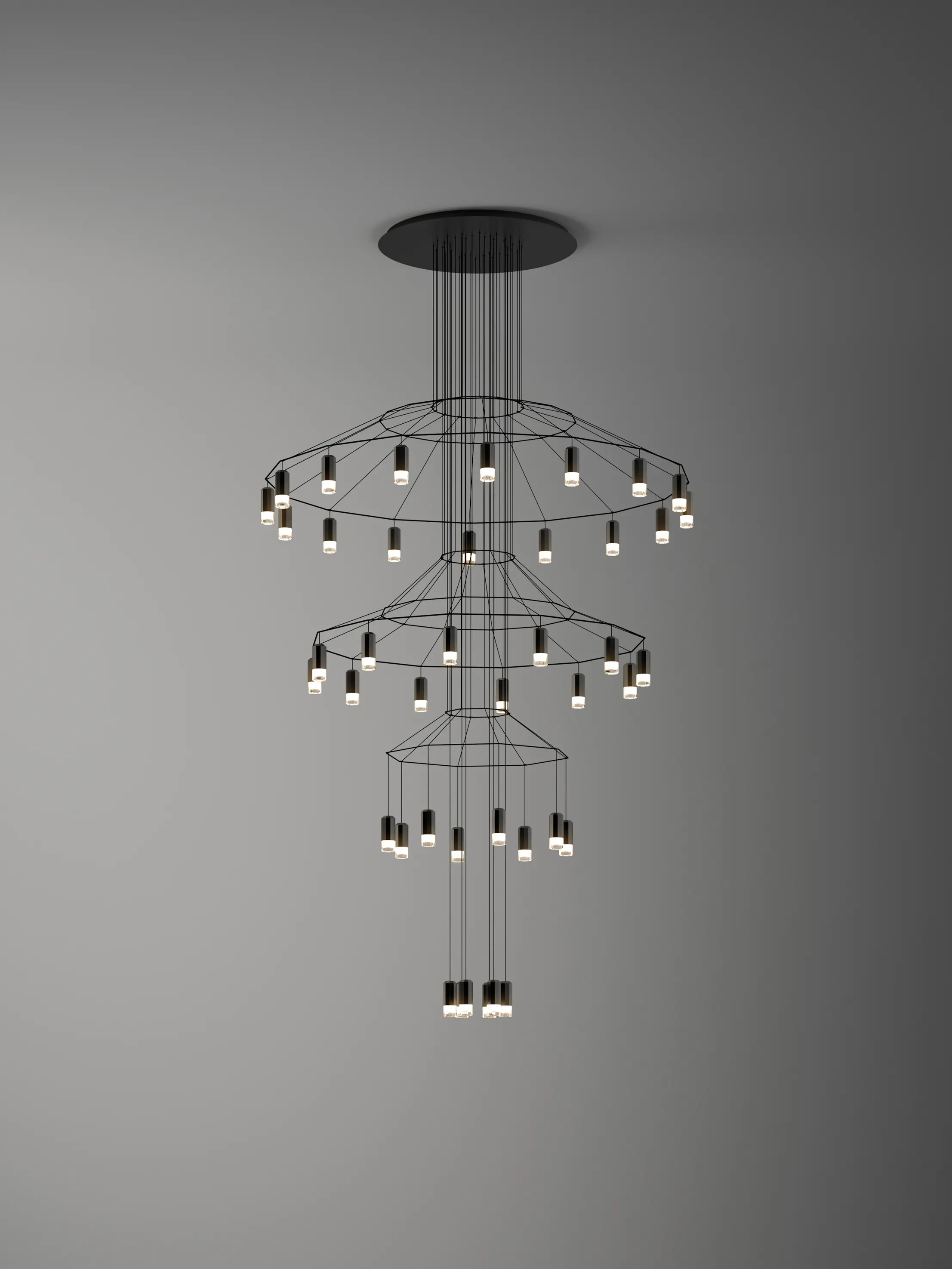 Vibia - Wireflow Chandelier 0378 Hanging lamp